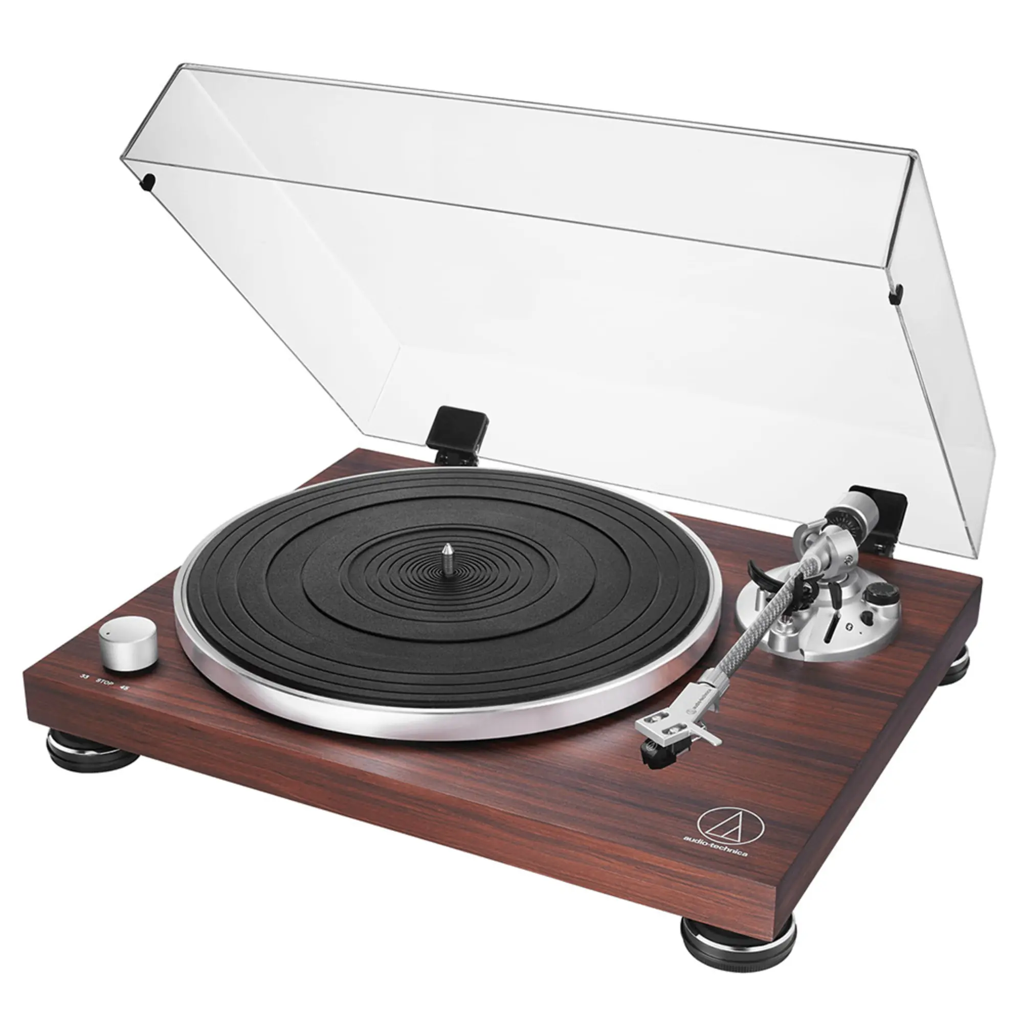 Виниловый проигрыватель Audio-Technica AT-LPW50BTRW (1 / 7)