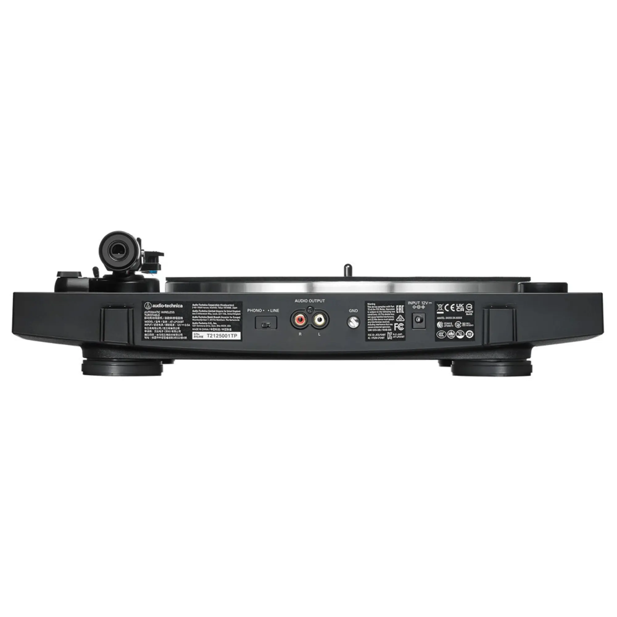 Виниловый проигрыватель Audio-Technica AT-LP3XBTBK (4 / 7)