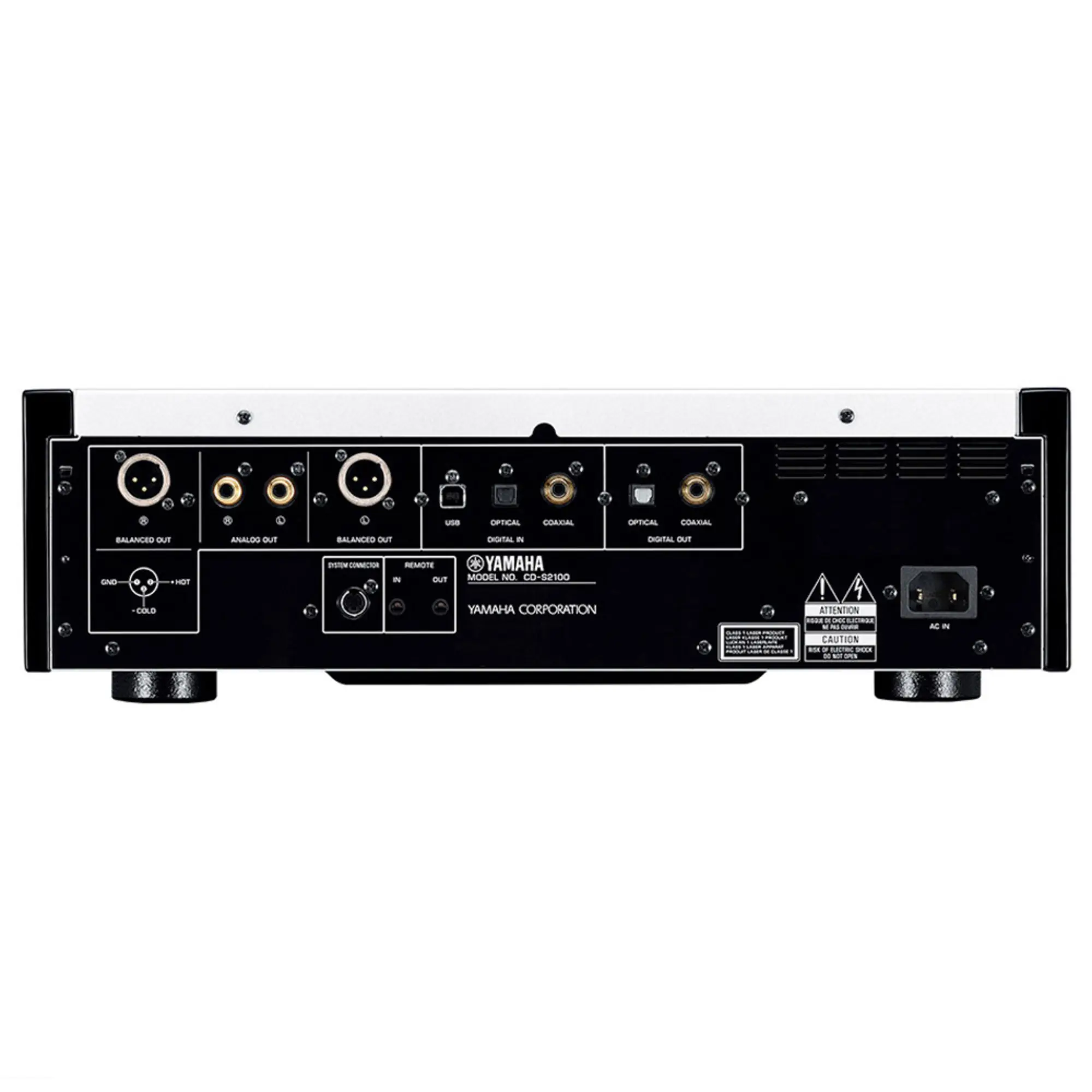 CD-проигрыватель Yamaha CD-S2100 Black (2 / 2)