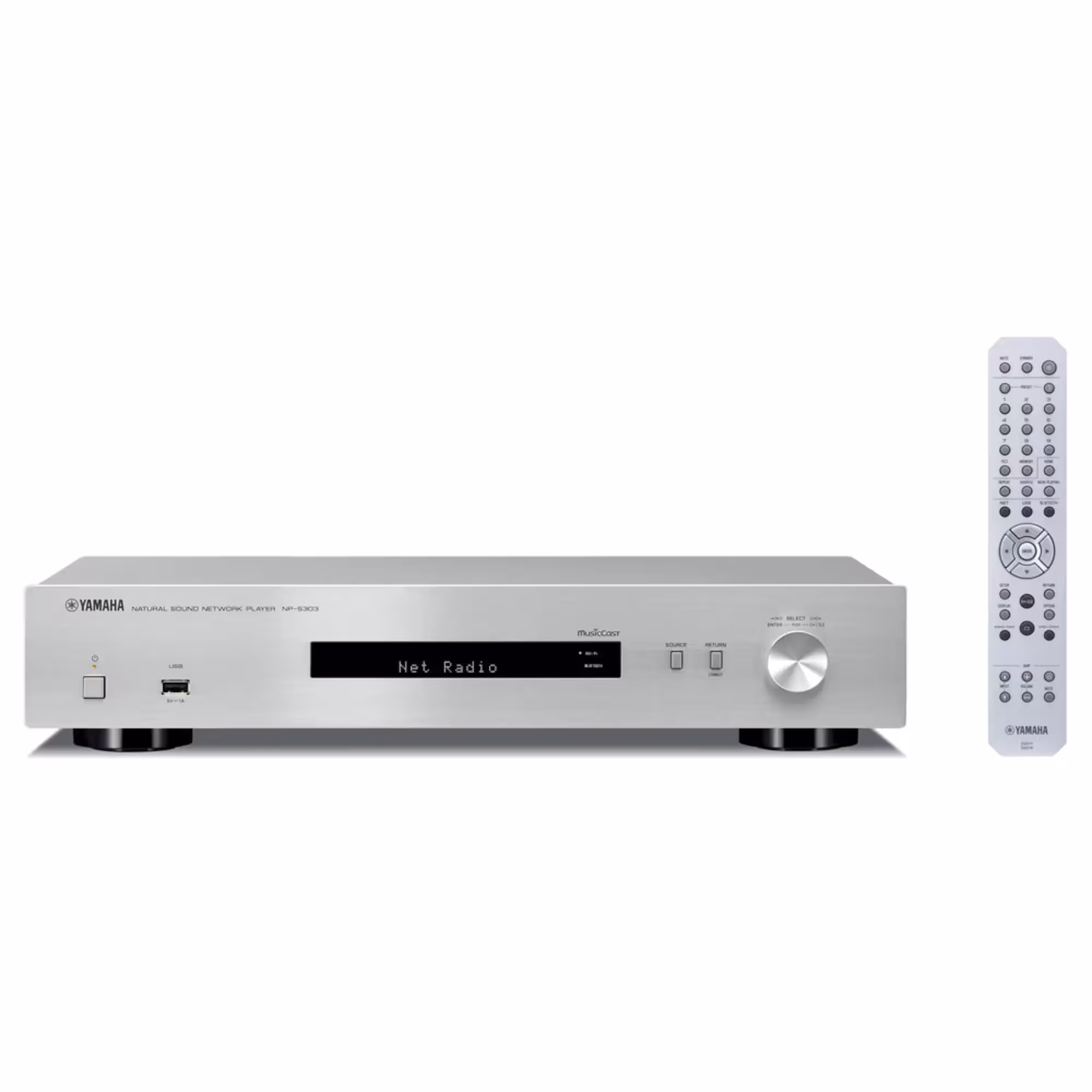Сетевой проигрыватель Yamaha NP-S303 Silver (1 / 2)