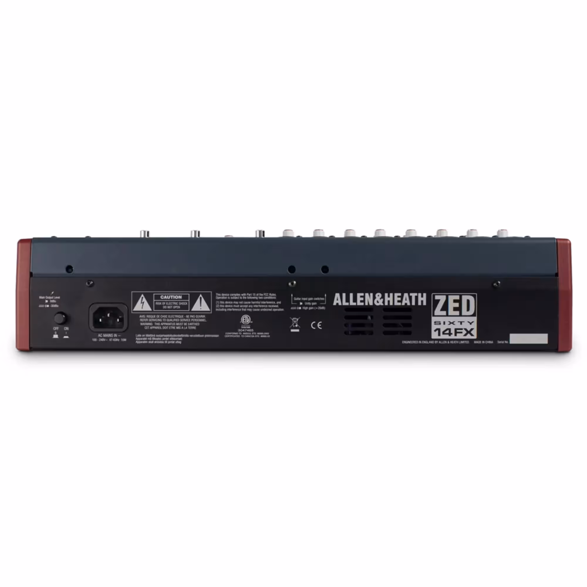 Аналоговый микшерный пульт Allen & Heath ZED60-14FX (7 / 7)