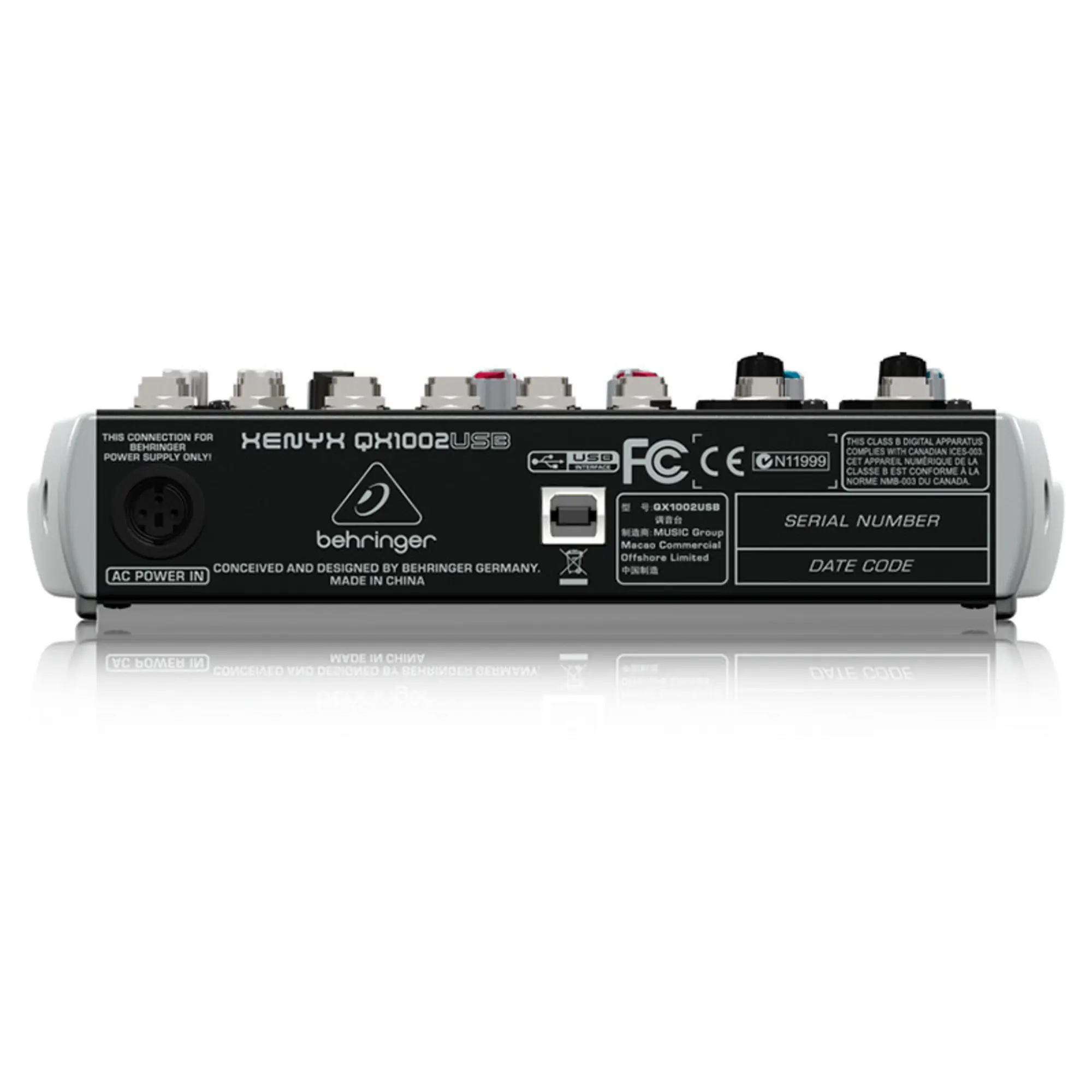 Микшерный пульт Behringer XENYX QX1002USB (4 / 4)