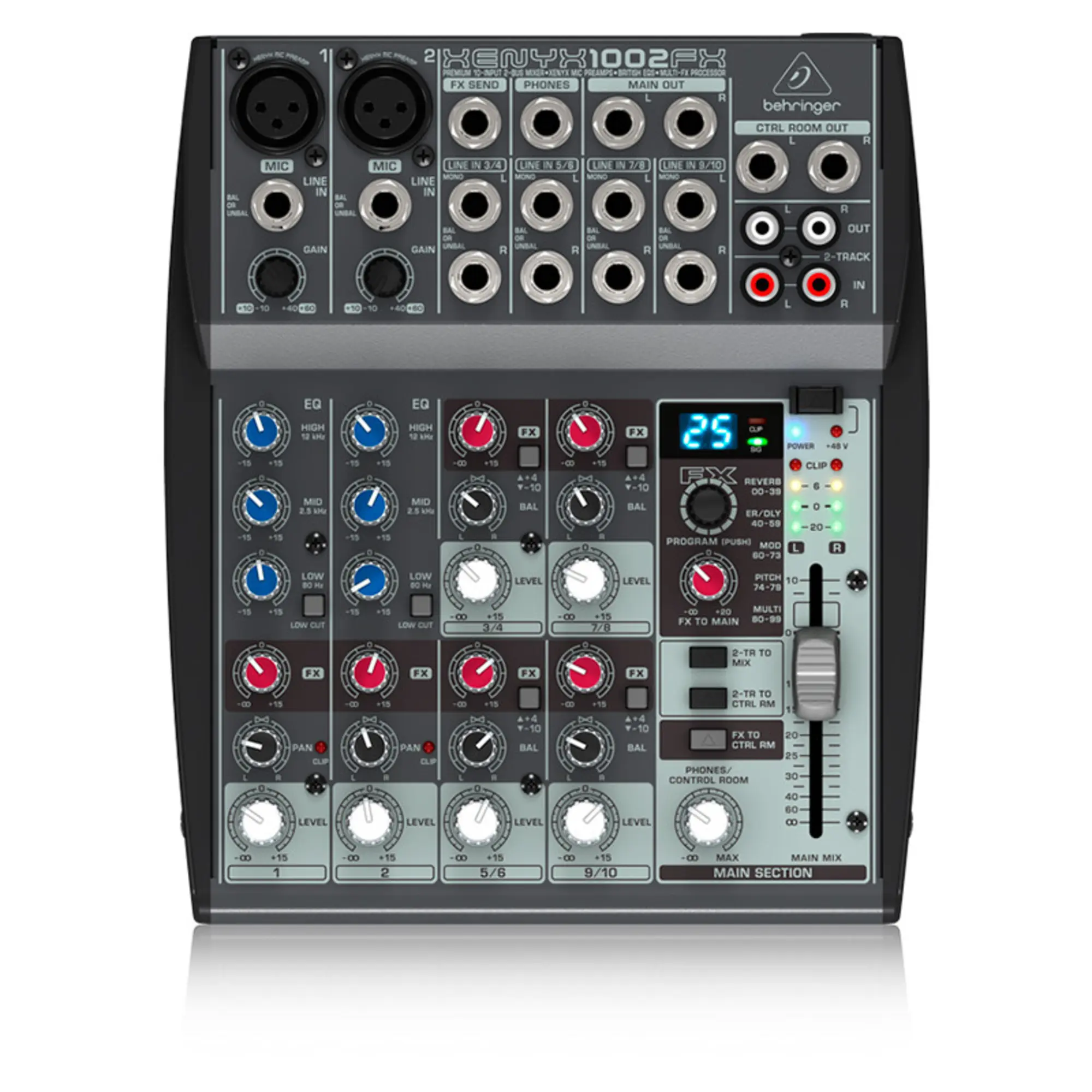Микшерный пульт Behringer XENYX 1002FX (1 / 4)