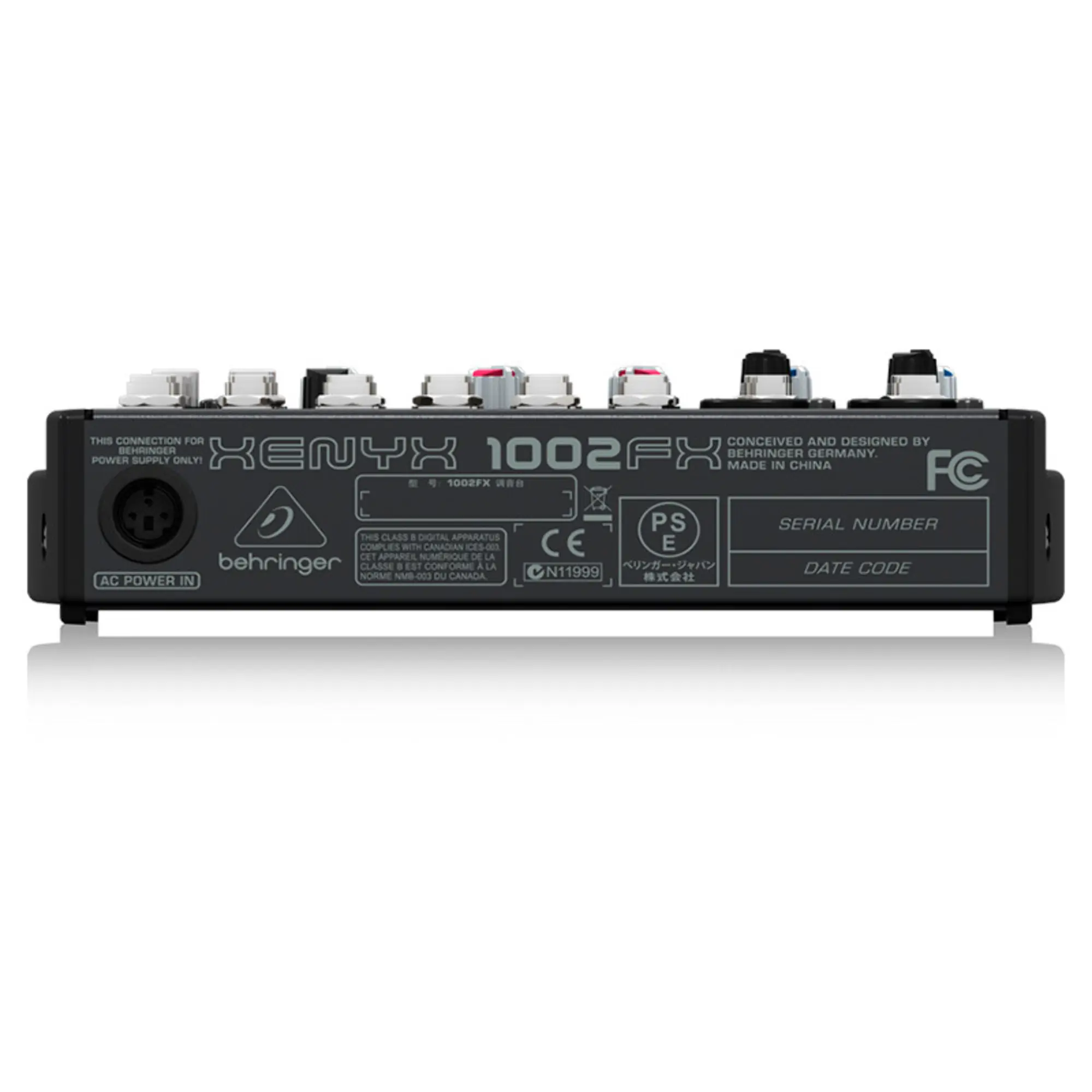 Микшерный пульт Behringer XENYX 1002FX (4 / 4)
