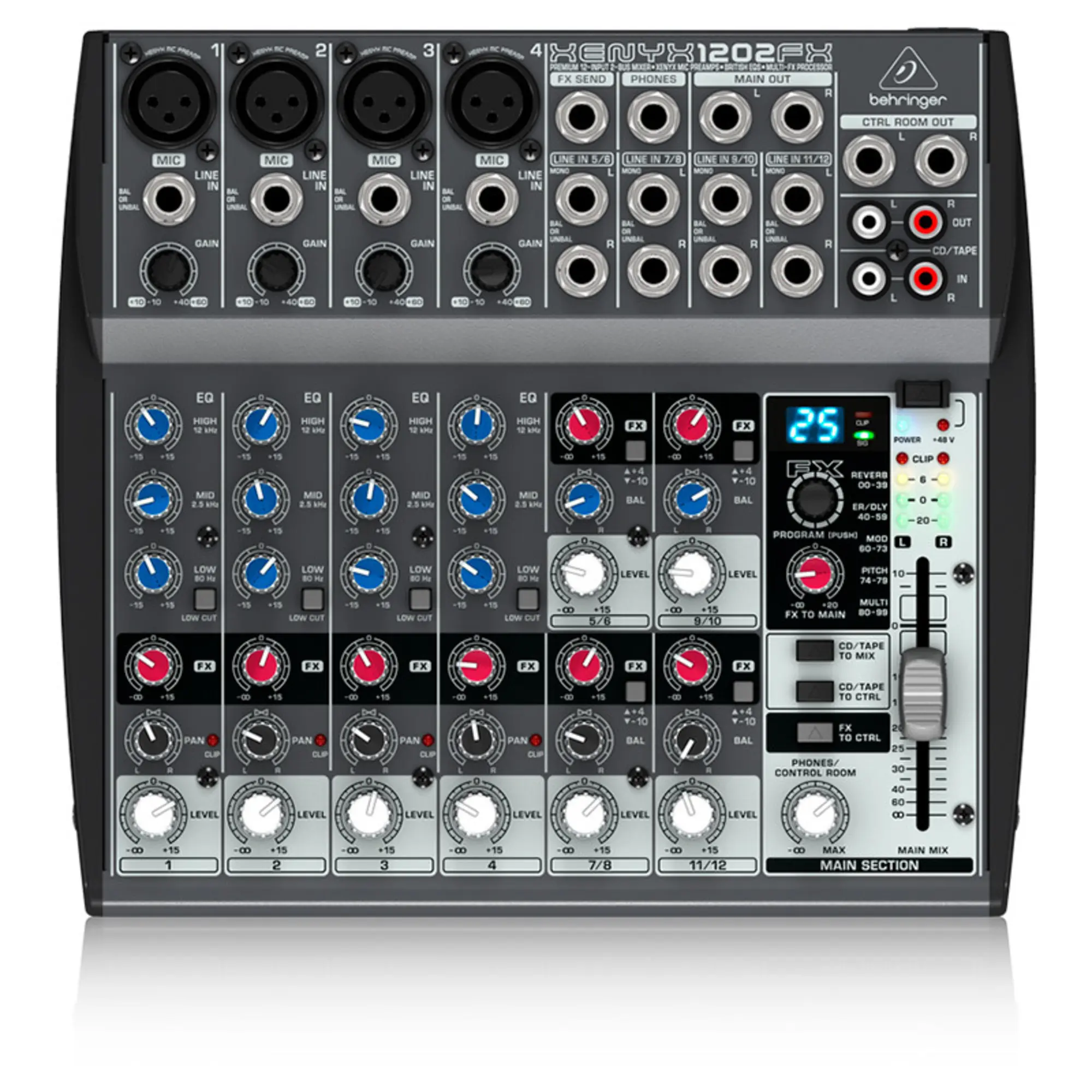 Микшерный пульт Behringer XENYX 1202FX (1 / 4)