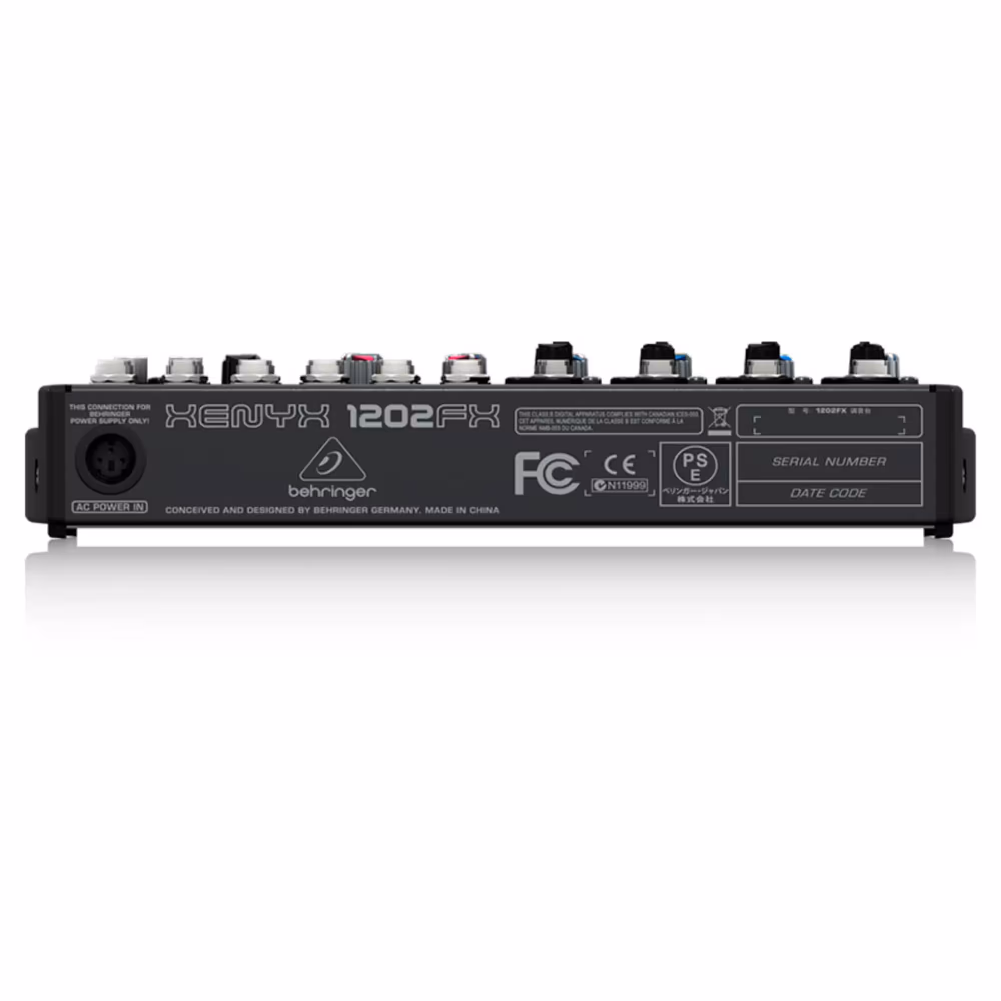 Микшерный пульт Behringer XENYX 1202FX (4 / 4)