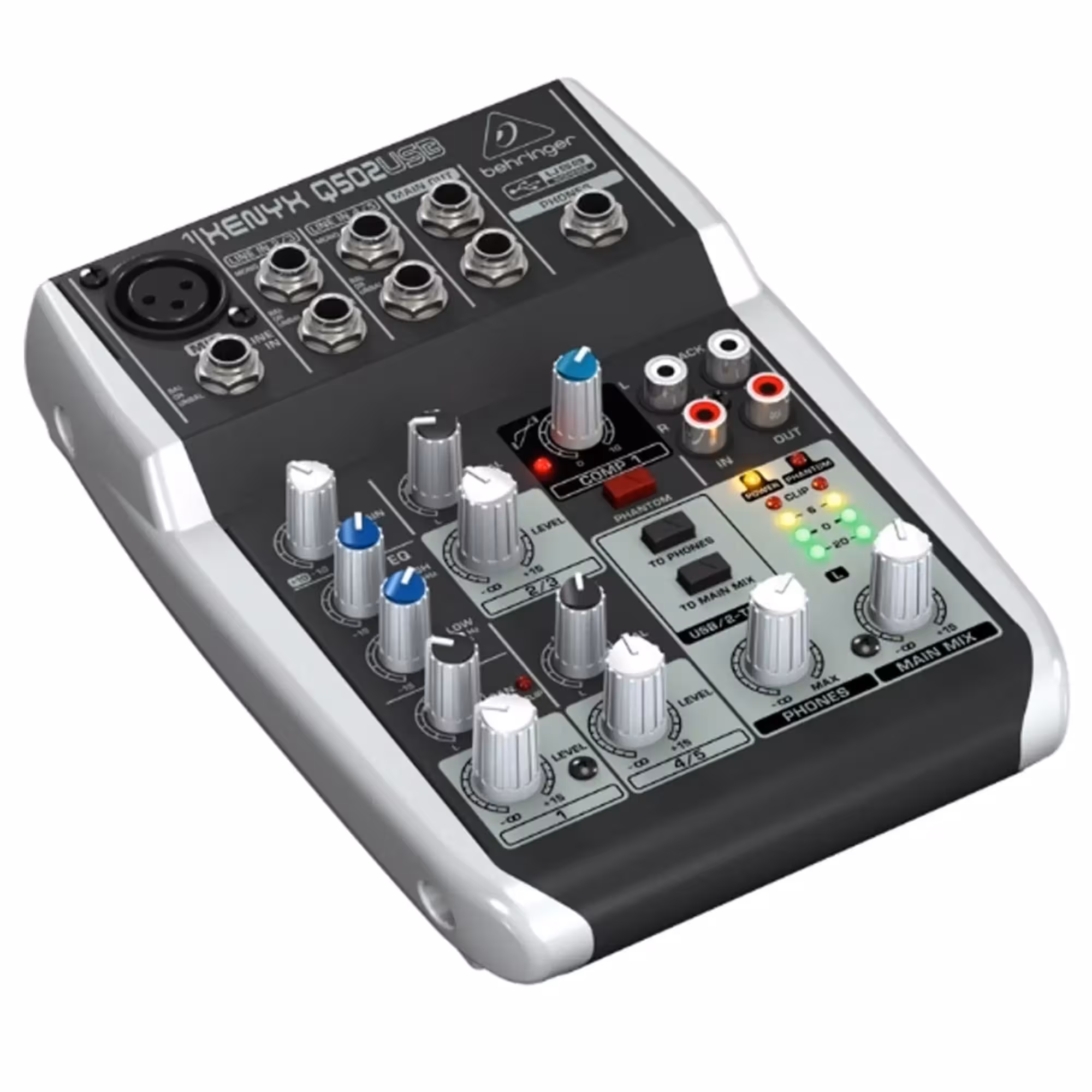 Аналоговый микшерный пульт Behringer Q502USB (2 / 3)