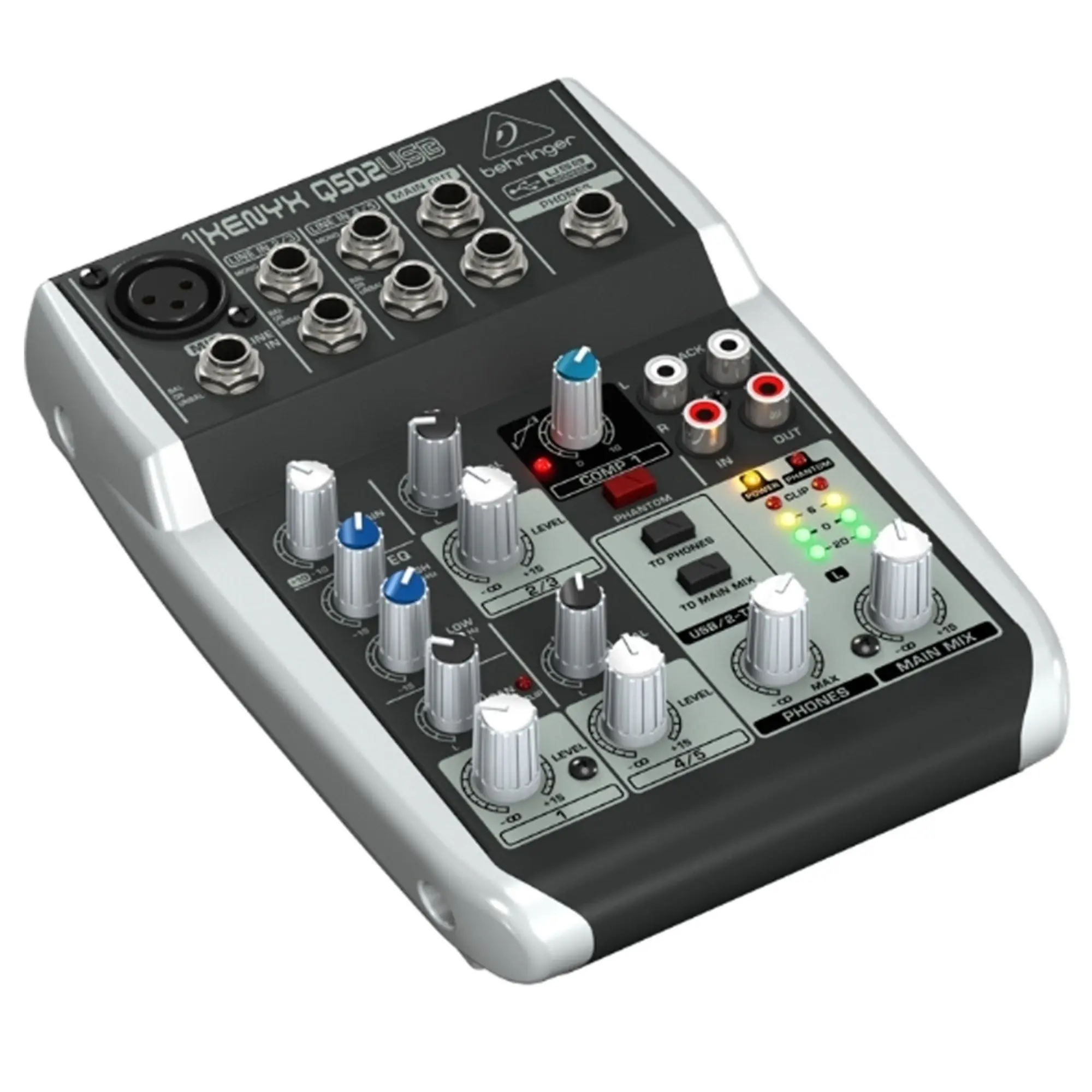 Аналоговый микшерный пульт Behringer Q502USB (2 / 3)