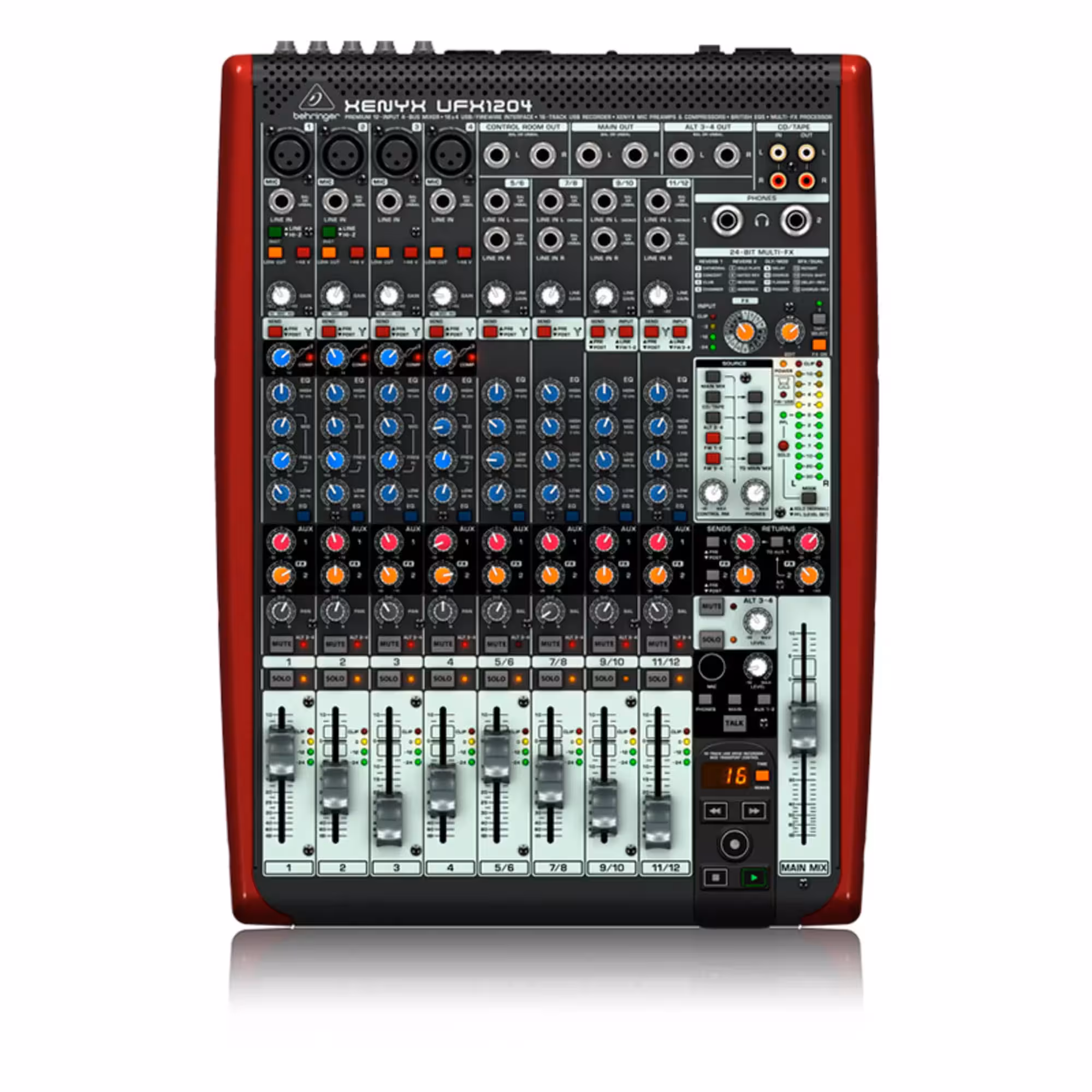 Микшерный пульт Behringer UFX1204 (1 / 4)