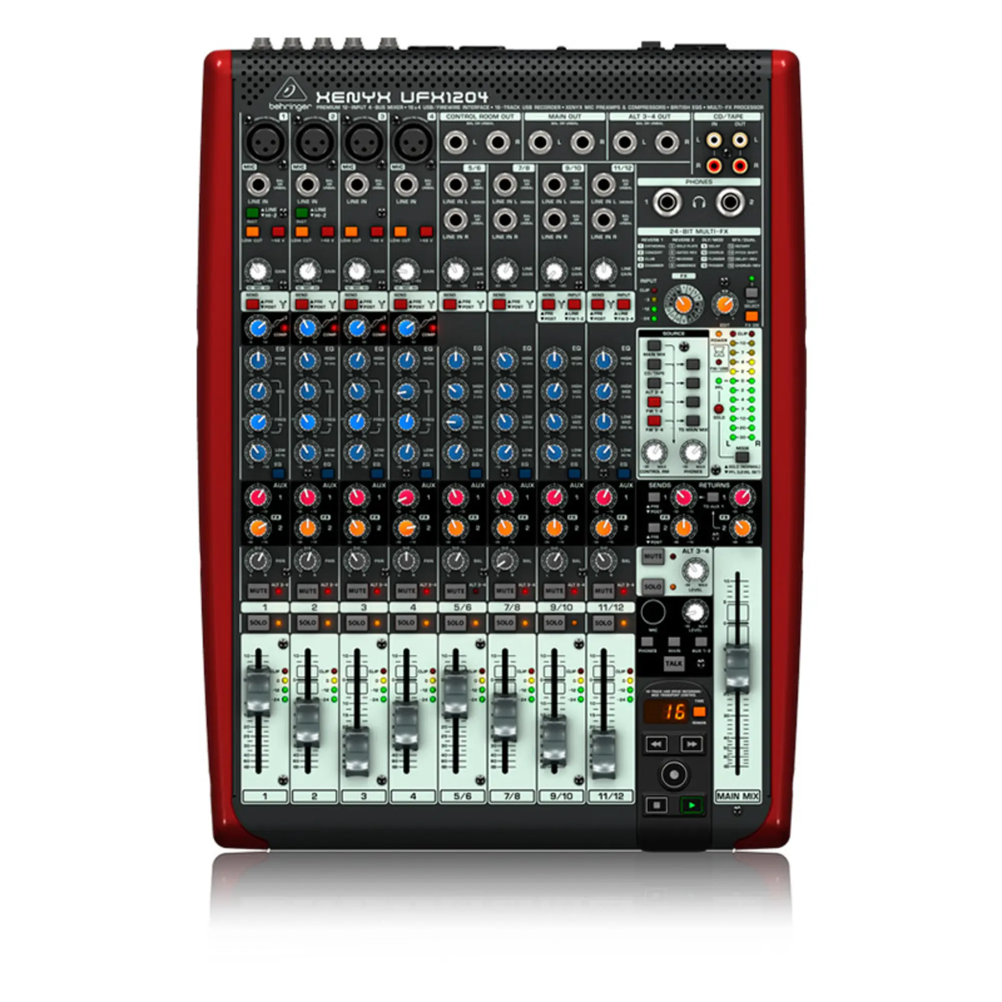 Микшерный пульт Behringer UFX1204 (1 / 4)