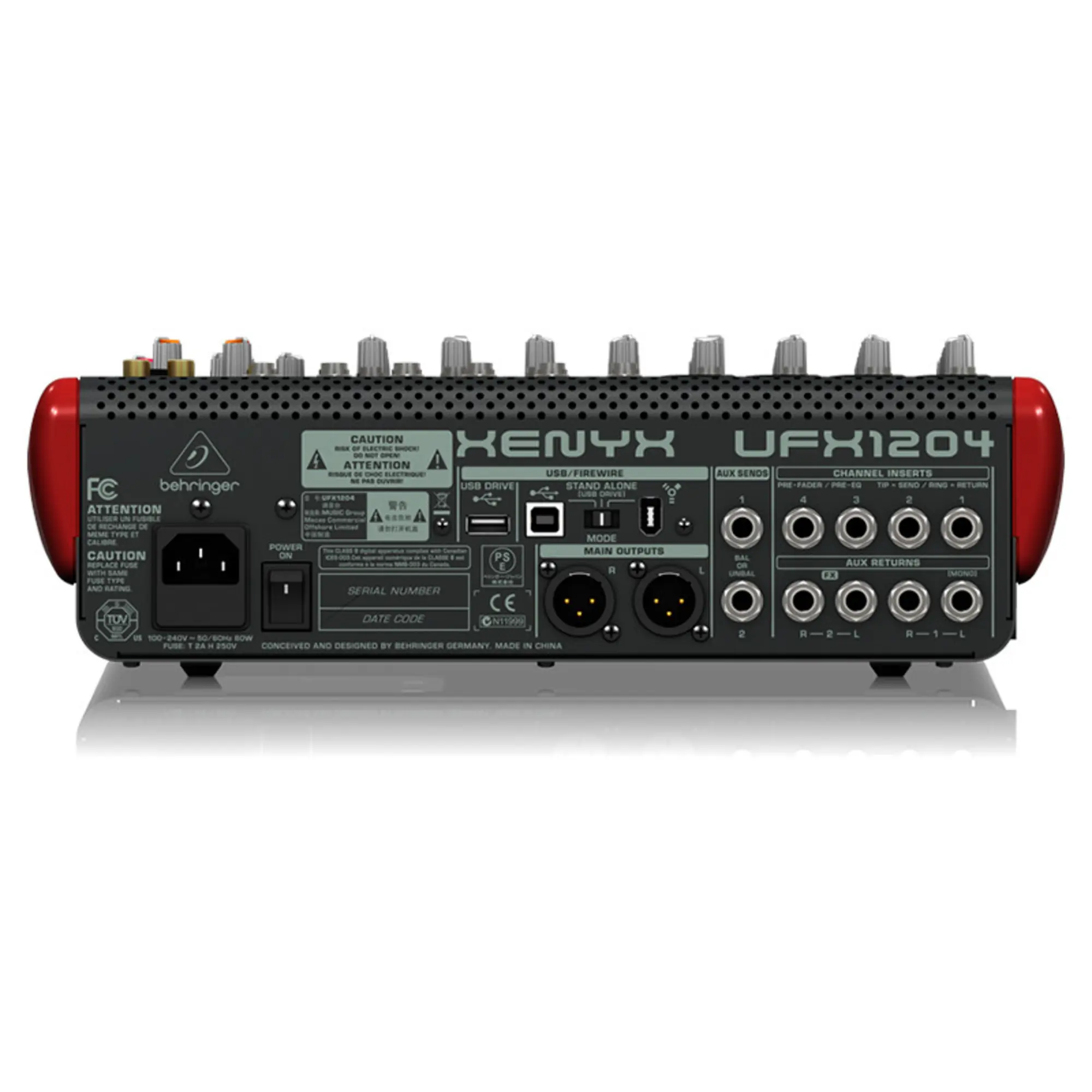 Микшерный пульт Behringer UFX1204 (4 / 4)