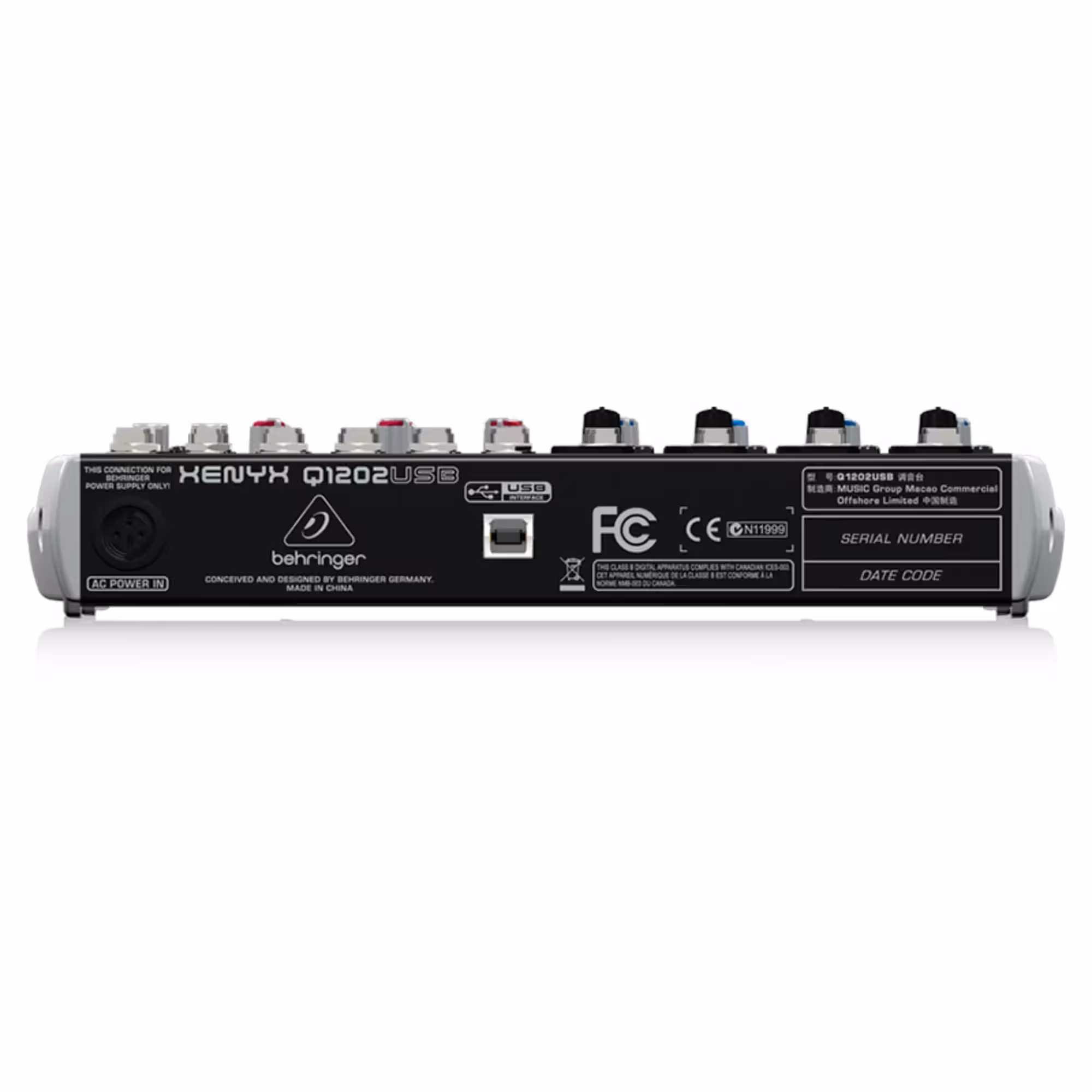 Микшерный пульт Behringer XENYX Q1202USB (4 / 4)
