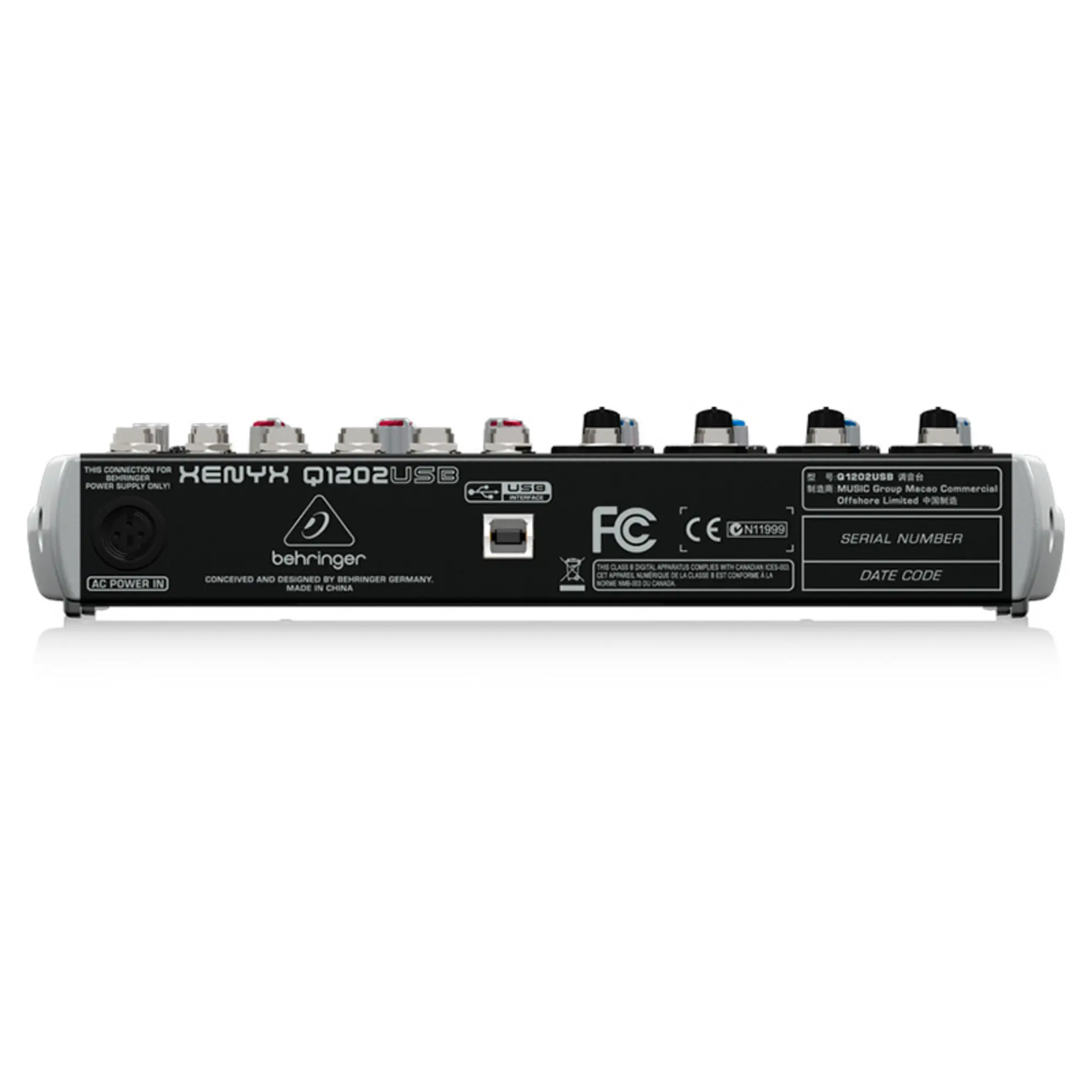 Микшерный пульт Behringer XENYX Q1202USB (4 / 4)