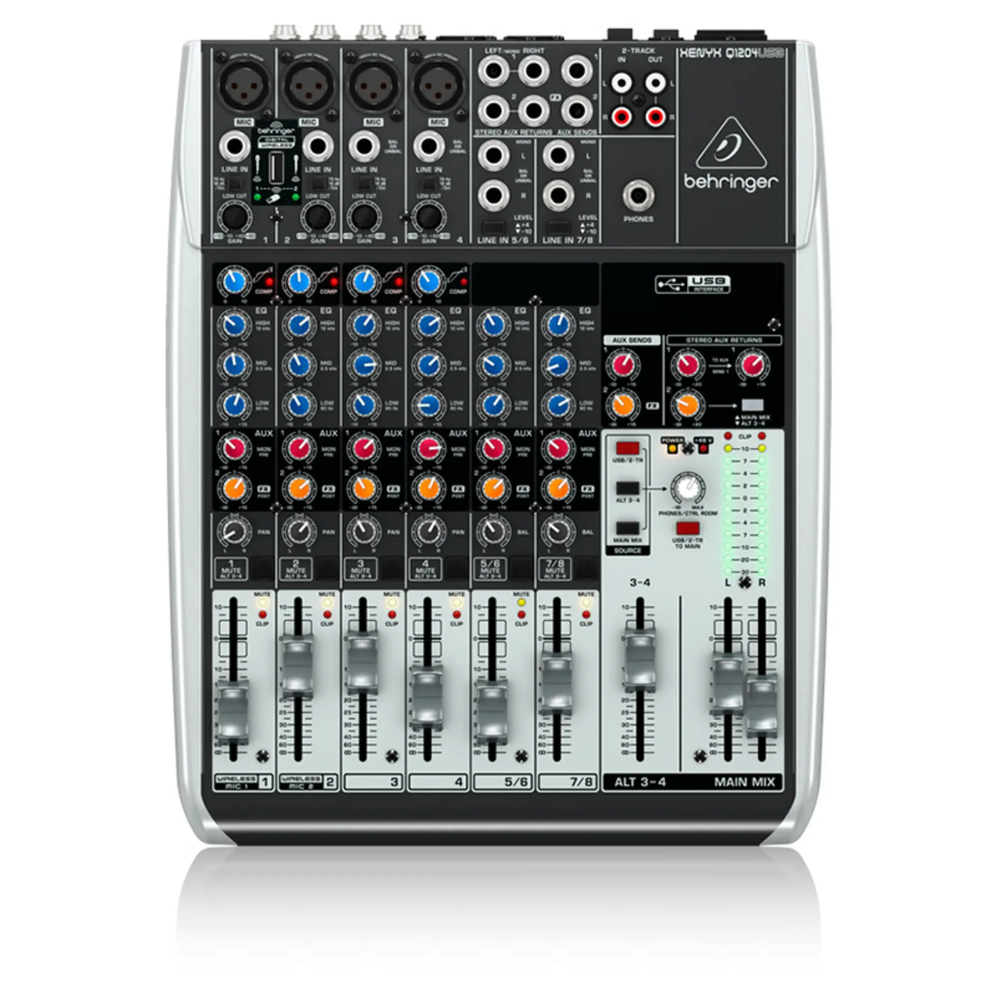 Микшерный пульт Behringer XENYX Q1204USB (1 / 4)
