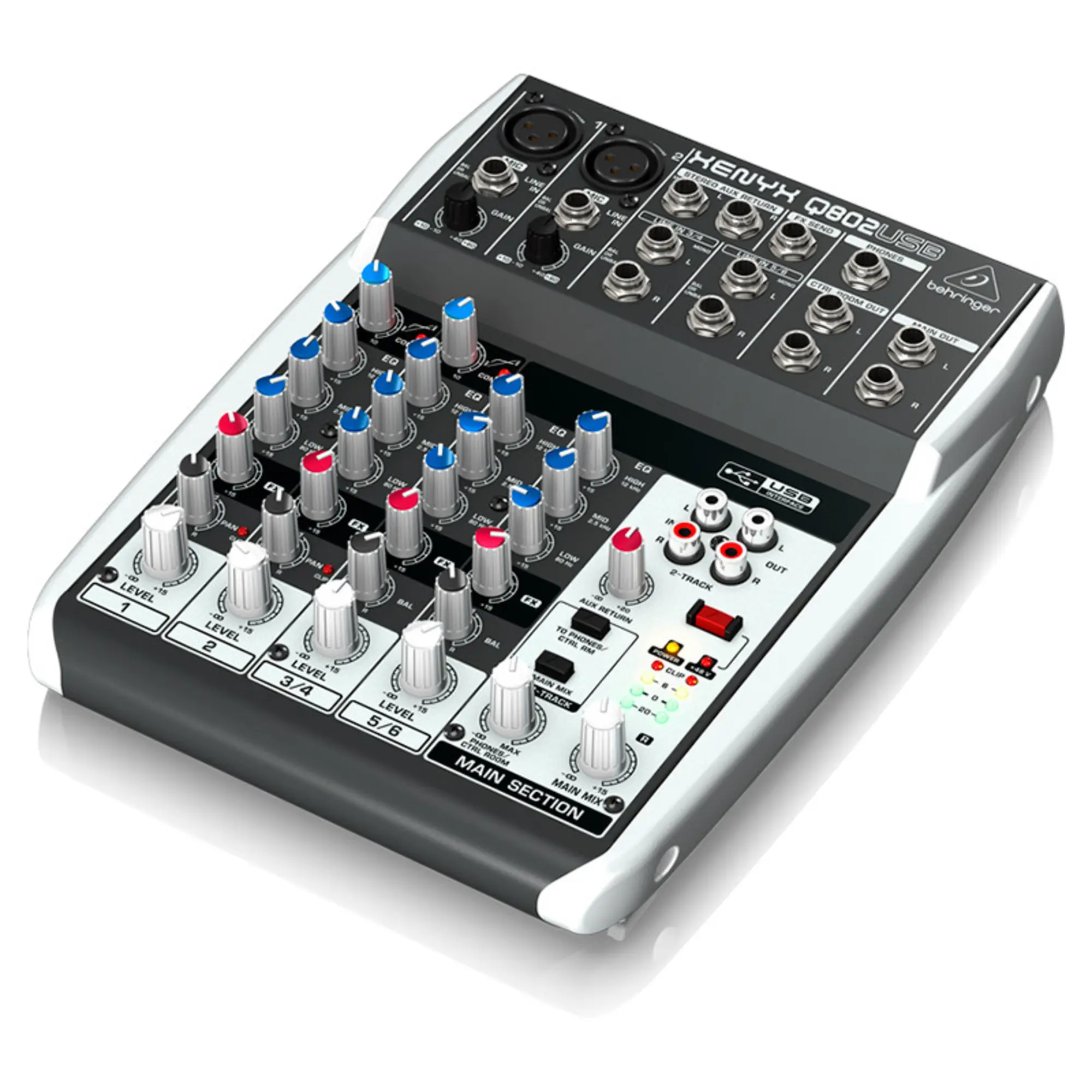 Микшерный пульт Behringer XENYX Q802USB (2 / 4)