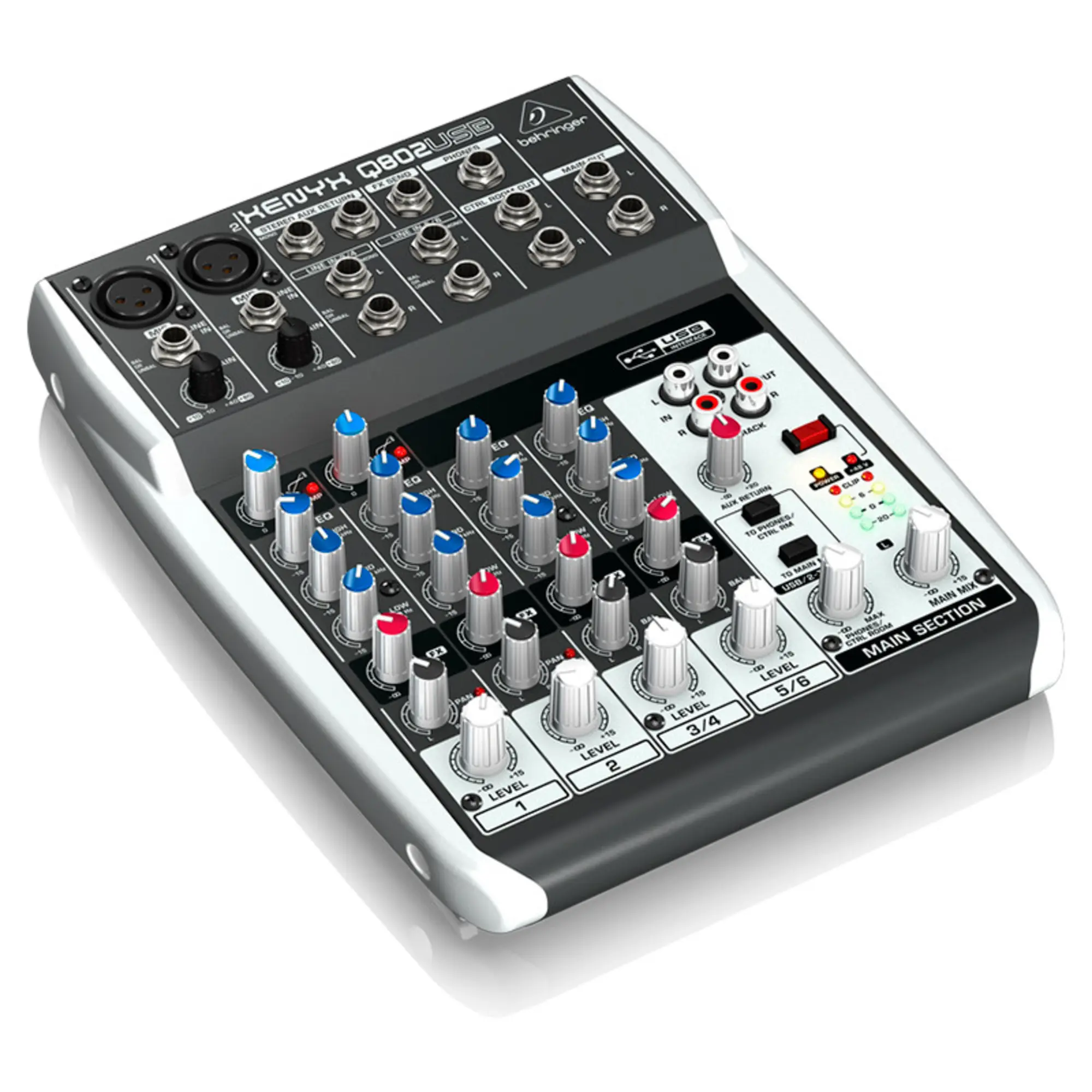 Микшерный пульт Behringer XENYX Q802USB (3 / 4)