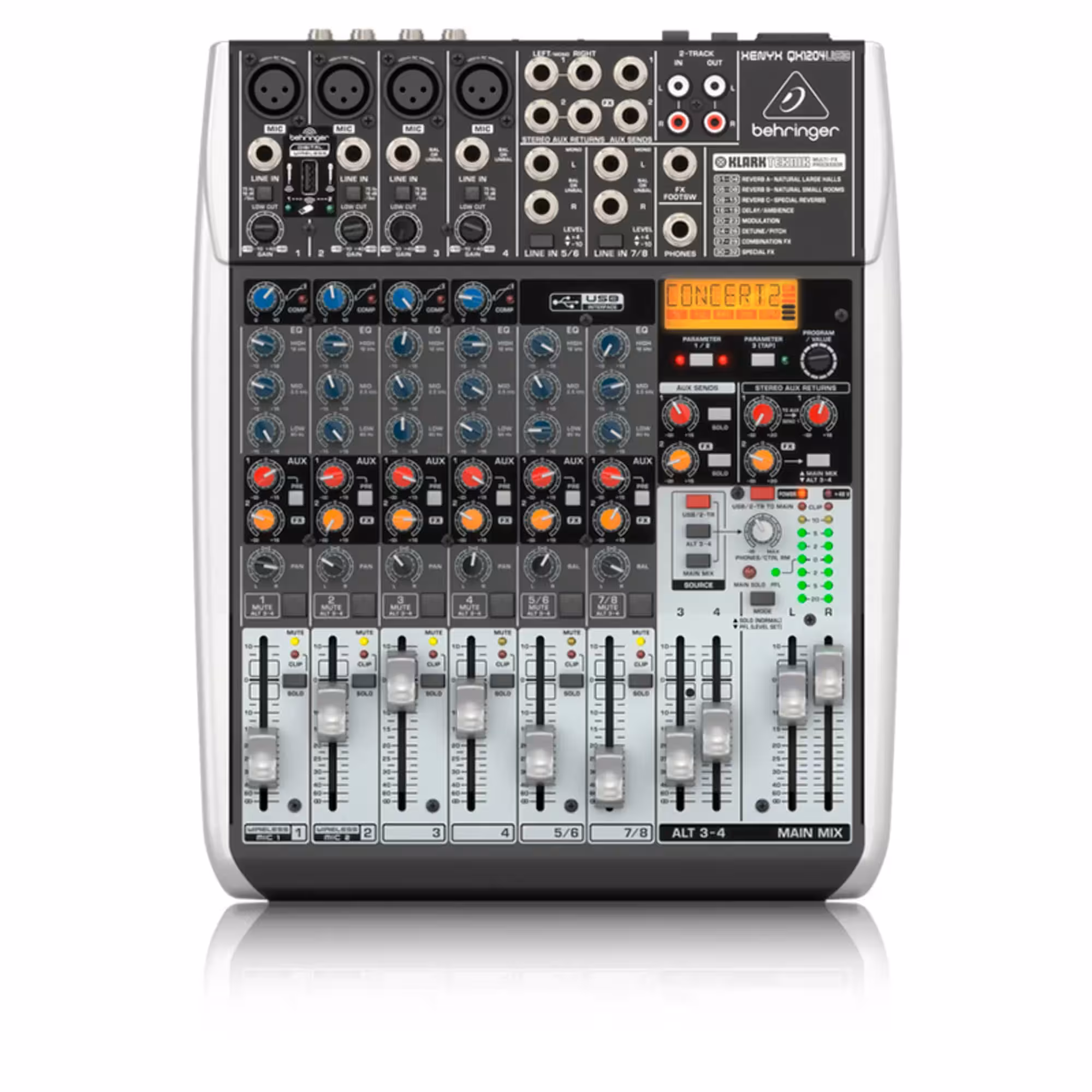 Микшерный пульт Behringer XENYX QX1204USB (1 / 4)