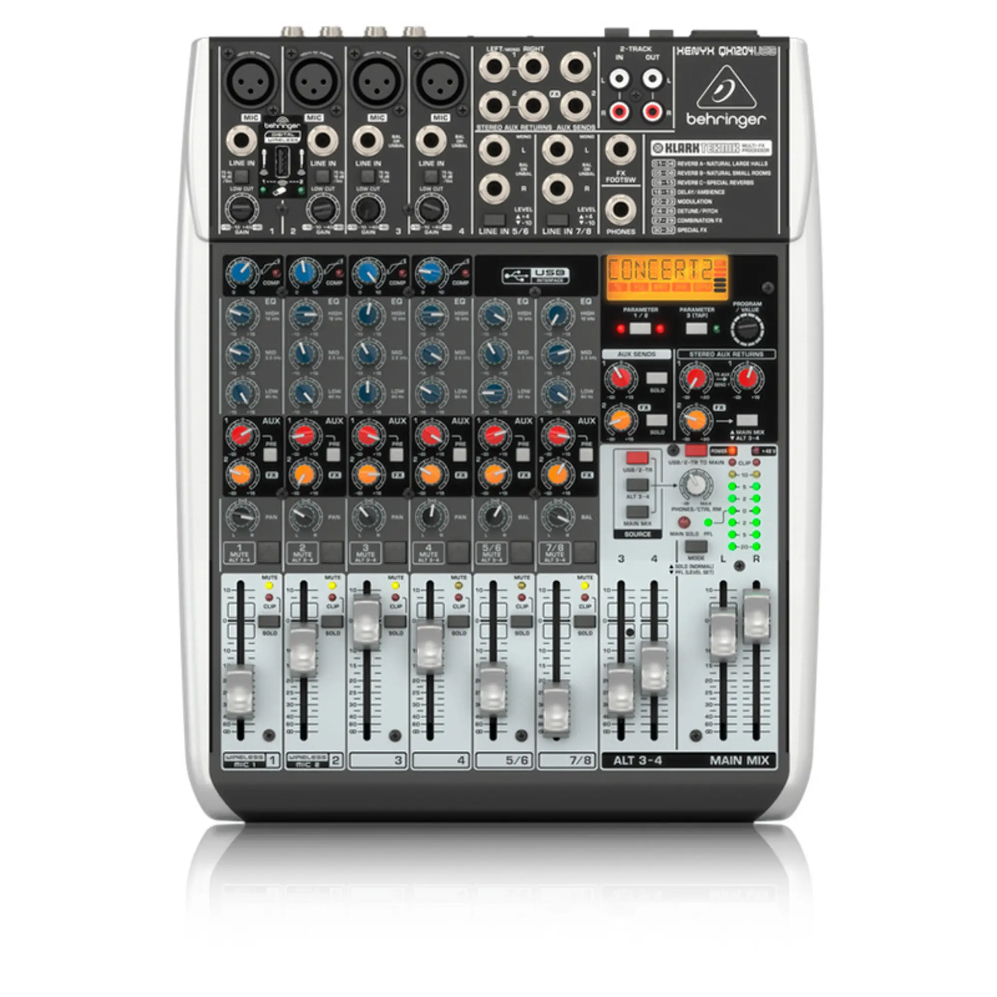 Микшерный пульт Behringer XENYX QX1204USB (1 / 4)