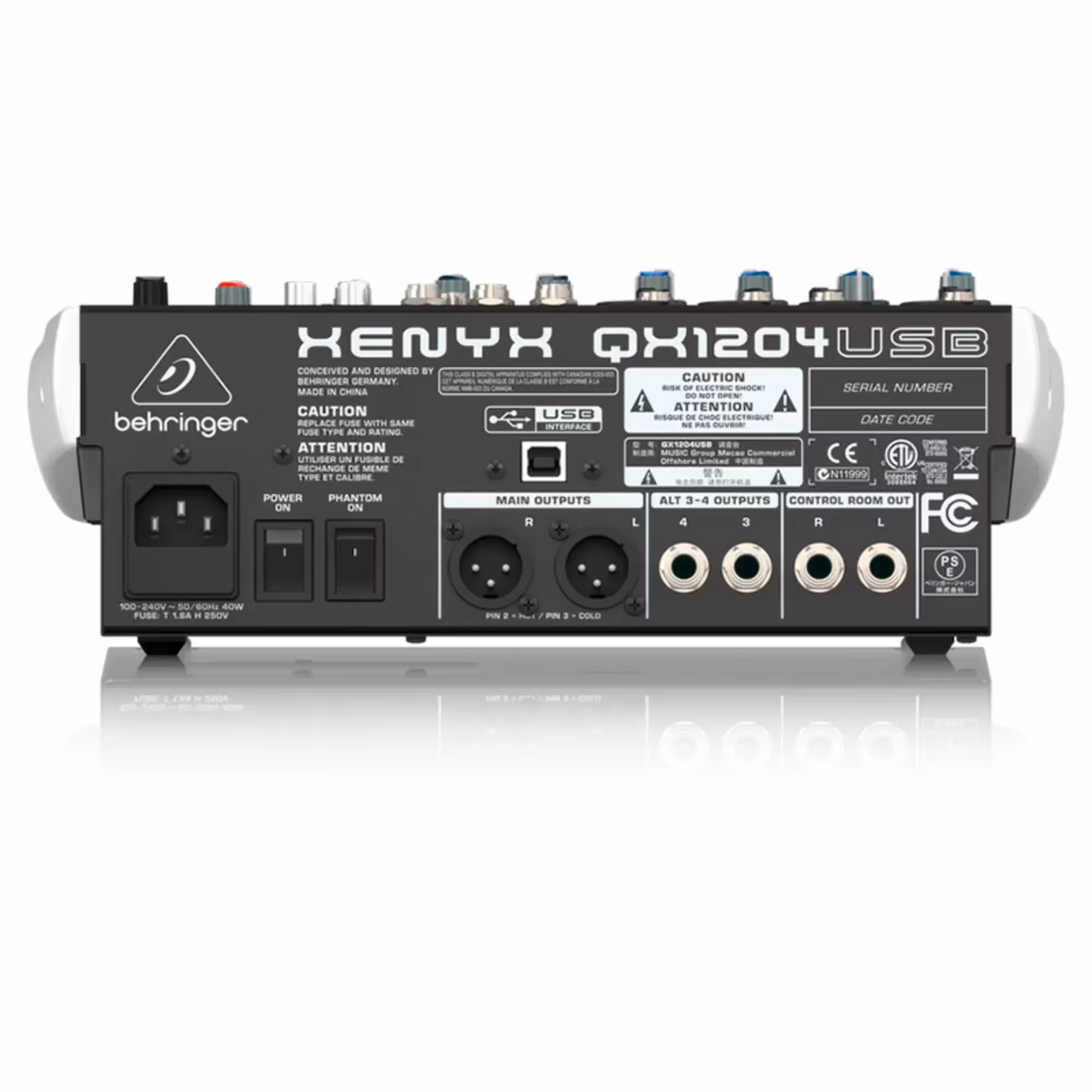 Микшерный пульт Behringer XENYX QX1204USB (4 / 4)