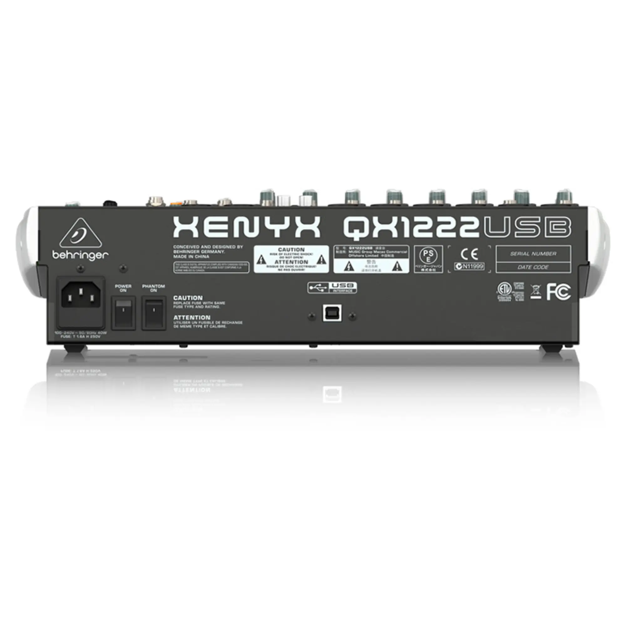 Микшерный пульт Behringer XENYX QX1222USB (4 / 4)