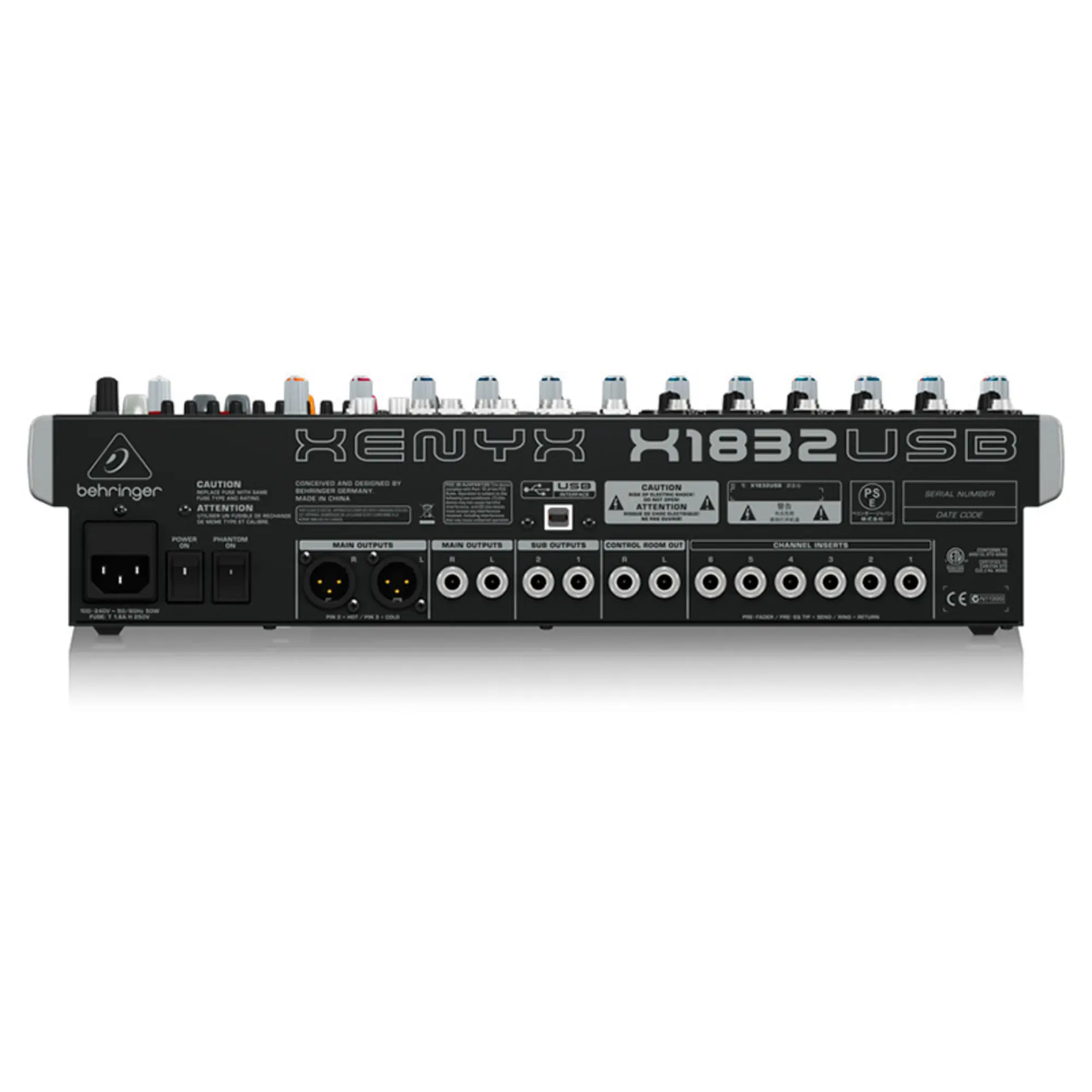 Микшерный пульт Behringer XENYX X1832USB (4 / 4)