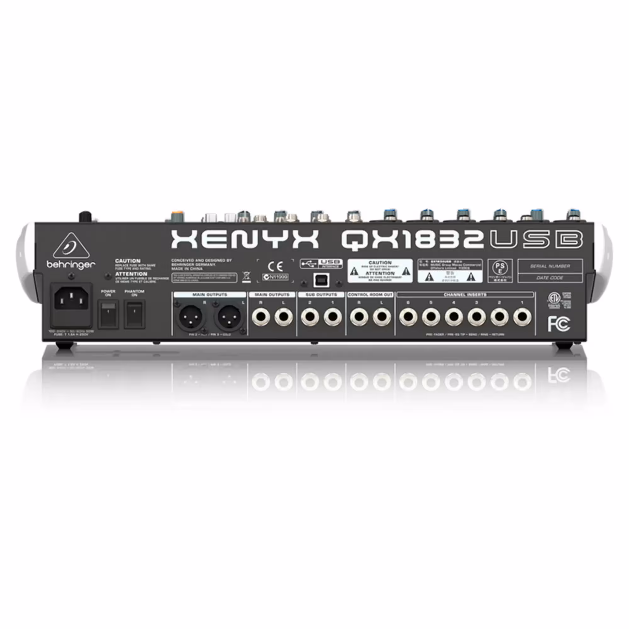 Микшерный пульт Behringer XENYX QX1832USB (4 / 4)