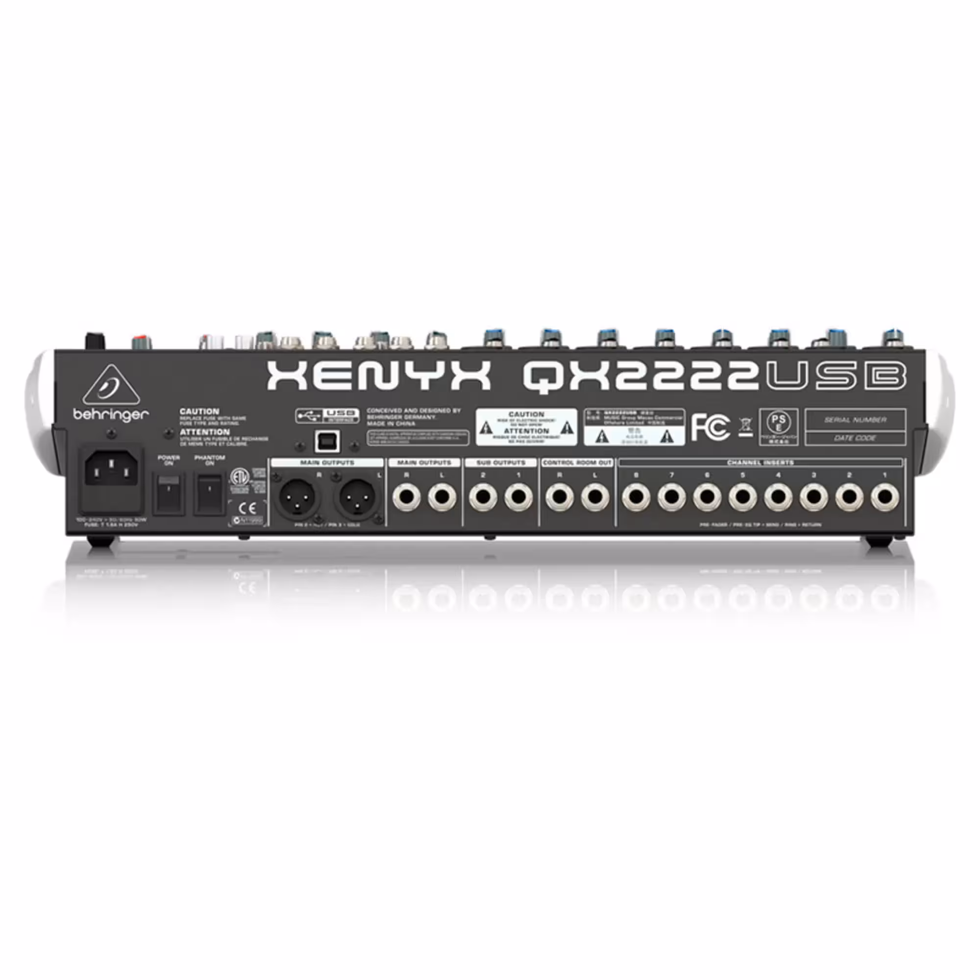Микшерный пульт Behringer XENYX QX2222USB (4 / 4)