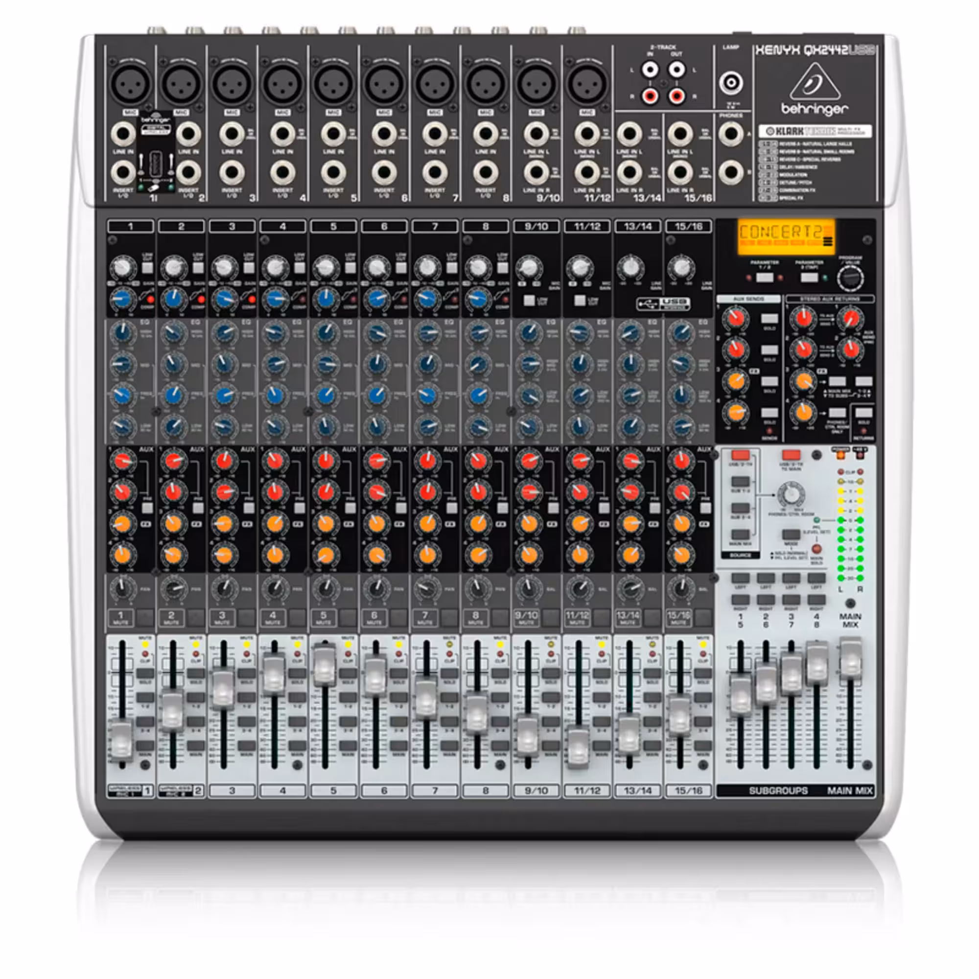 Микшерный пульт Behringer XENYX QX2442USB (1 / 4)