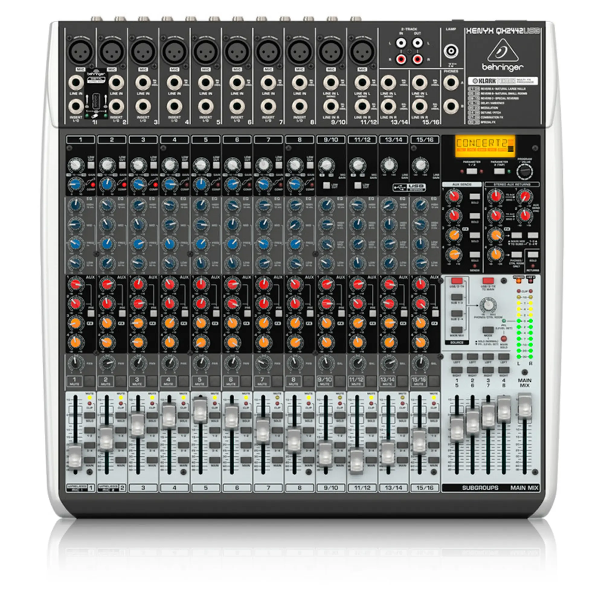 Микшерный пульт Behringer XENYX QX2442USB (1 / 4)