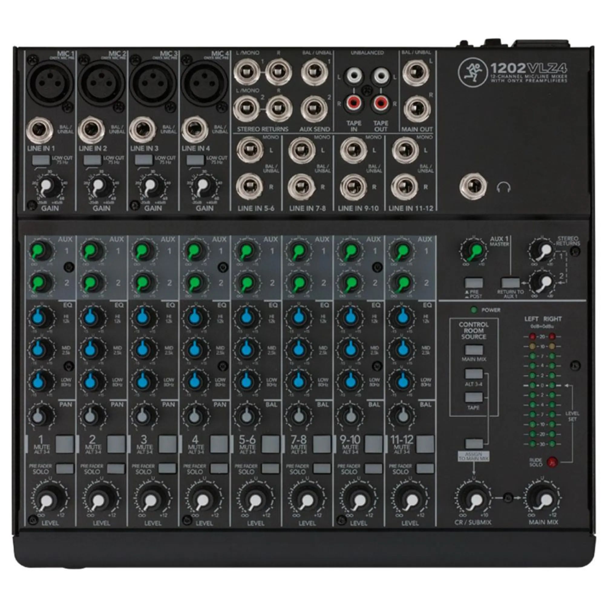 Аналоговый микшерный пульт Mackie 1202 VLZ 4 (1 / 4)