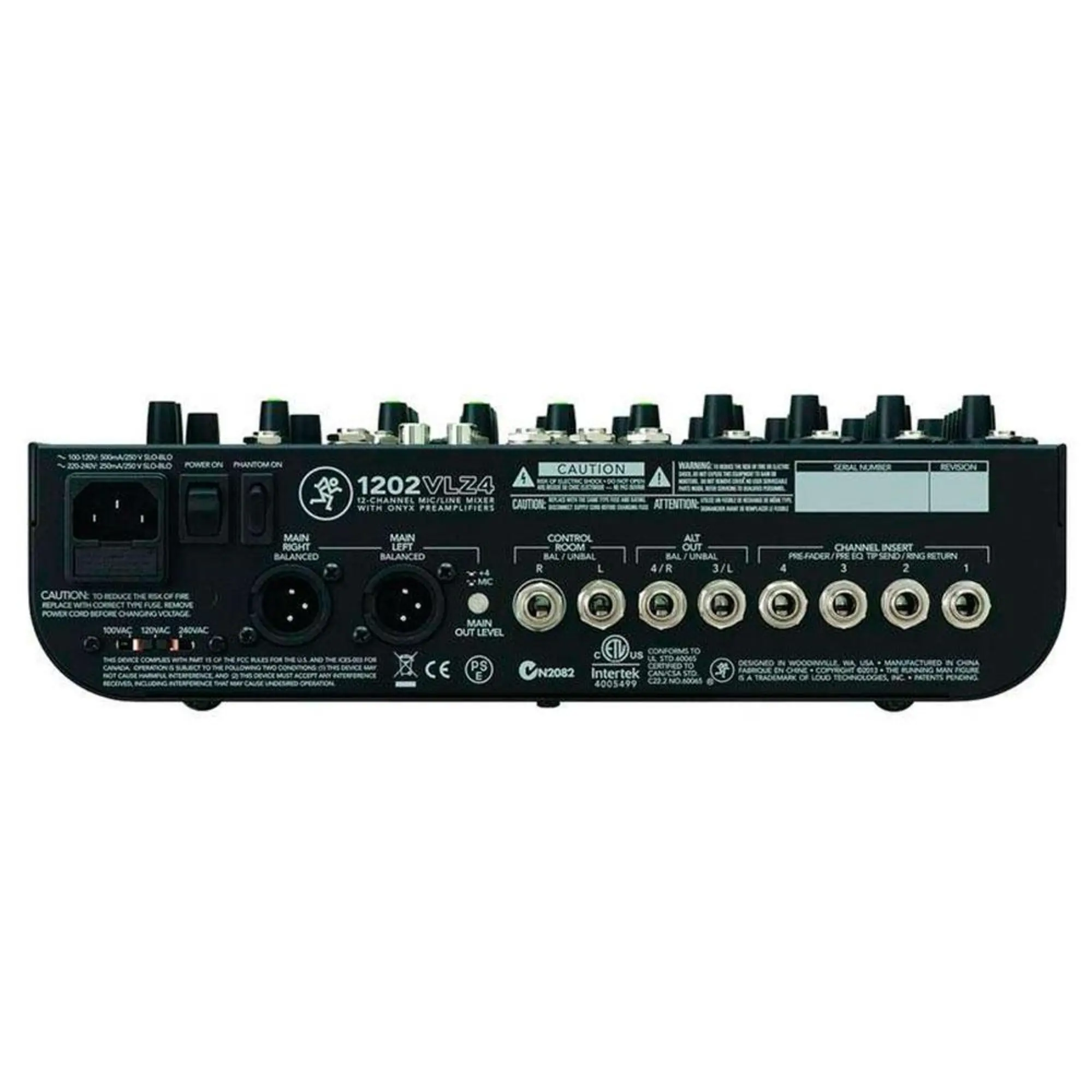 Аналоговый микшерный пульт Mackie 1202 VLZ 4 (4 / 4)