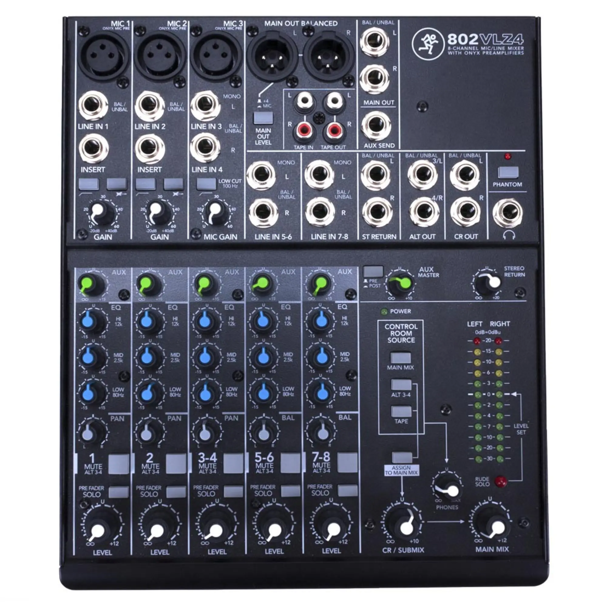 Аналоговый микшерный пульт Mackie 802 VLZ 4 (1 / 1)