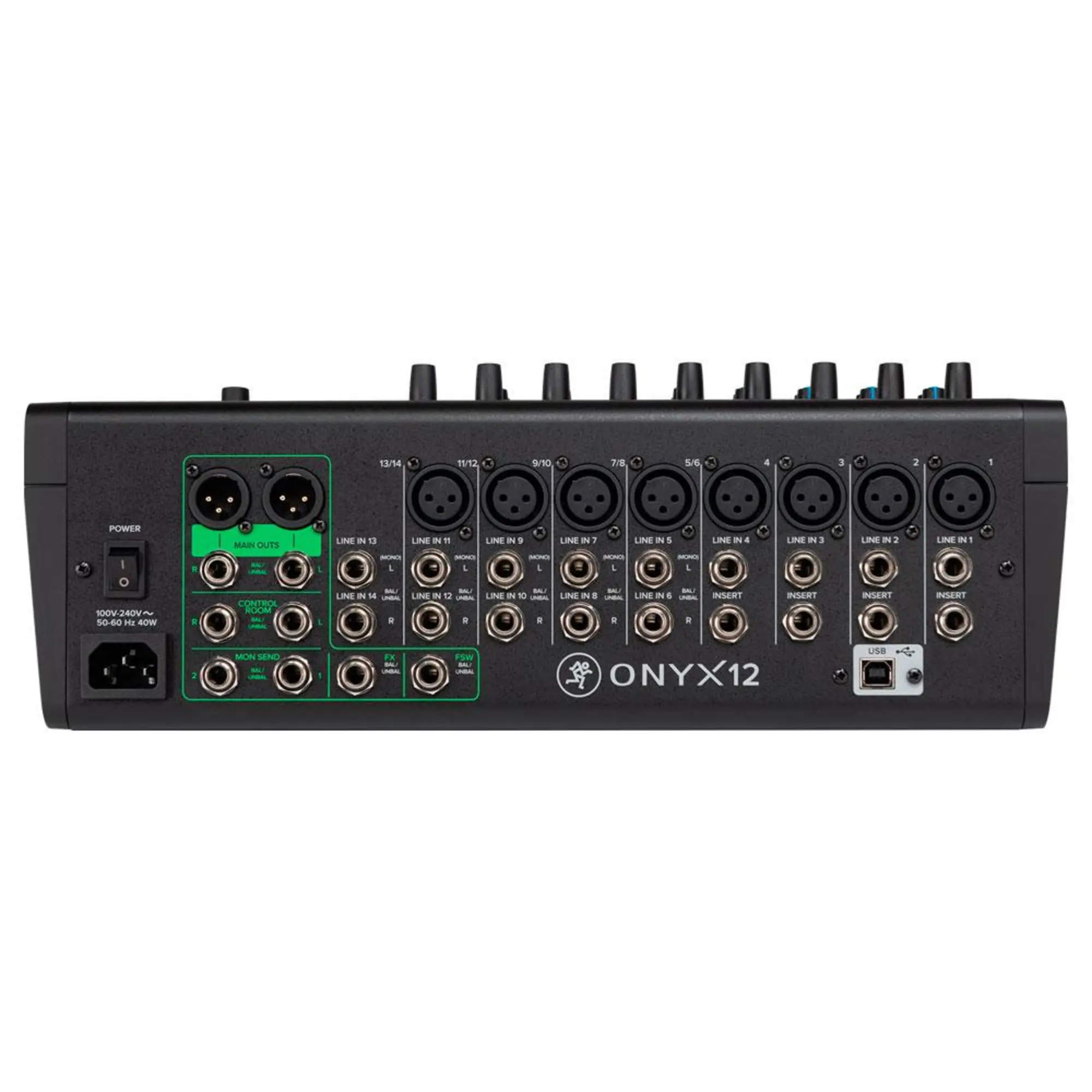 Аналоговый микшерный пульт Mackie Onyx12 (4 / 4)