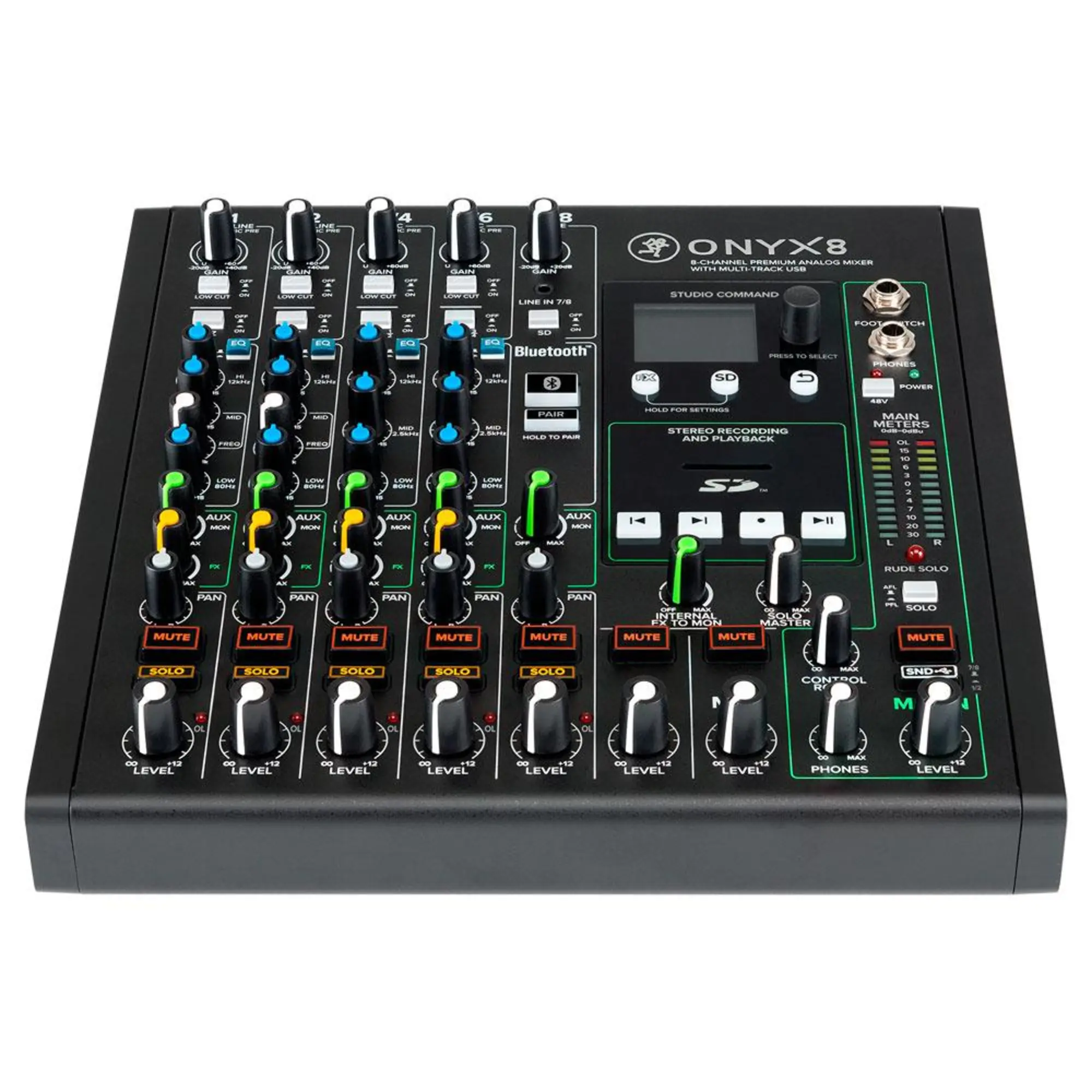 Аналоговый микшерный пульт Mackie Onyx8 (2 / 4)
