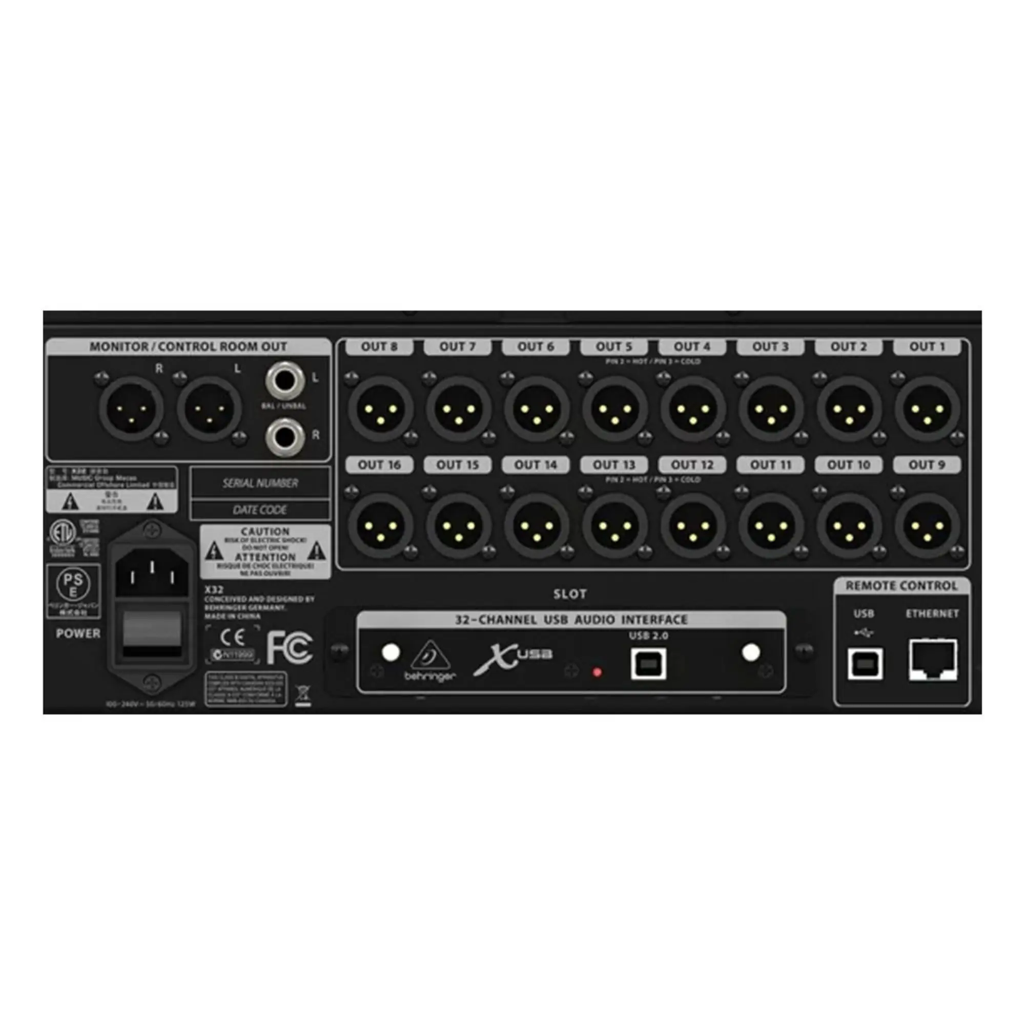 Цифровый микшерный пульт Behringer X32-TP (8 / 9)