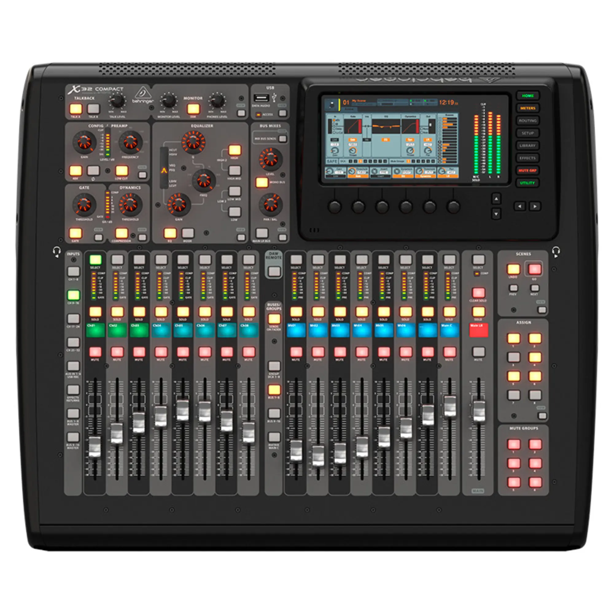 Цифровой микшерный пульт Behringer X32 COMPACT (5 / 5)