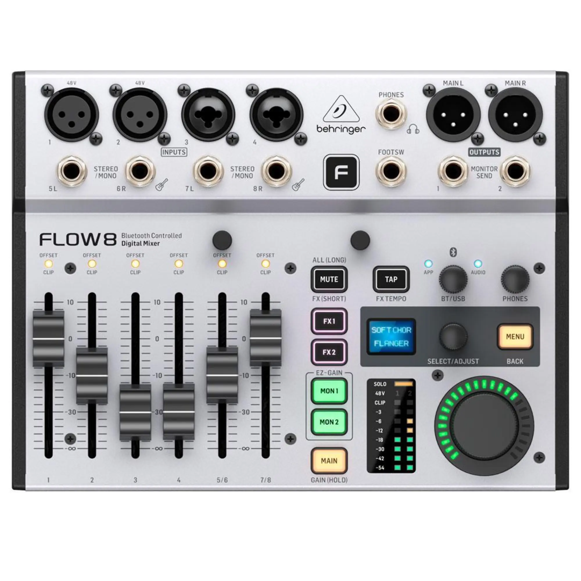 Цифровой микшерный пульт Behringer Flow 8 (1 / 7)