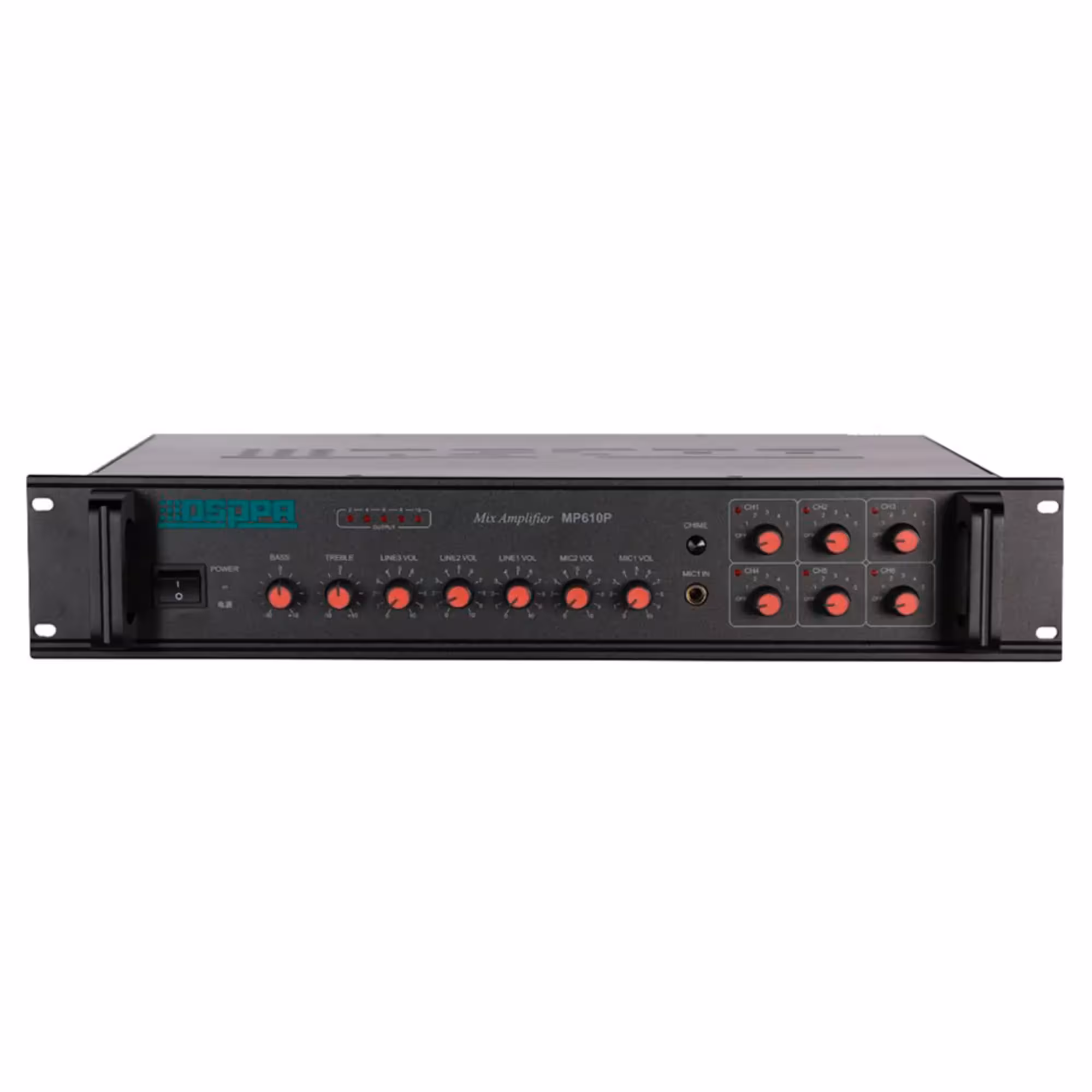 Микшер-усилитель DSPPA MP610P (1 / 2)