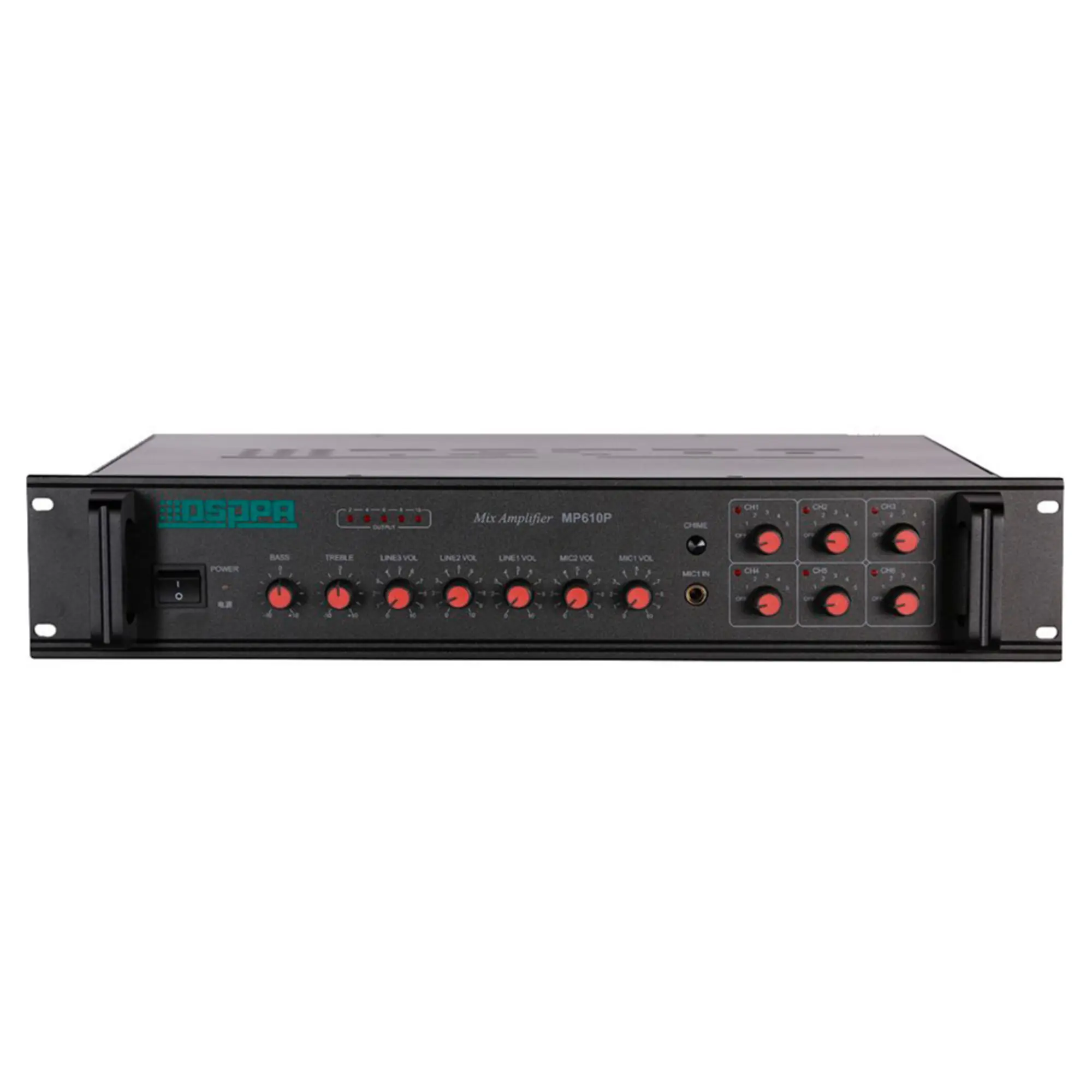 Микшер-усилитель DSPPA MP610P (1 / 2)