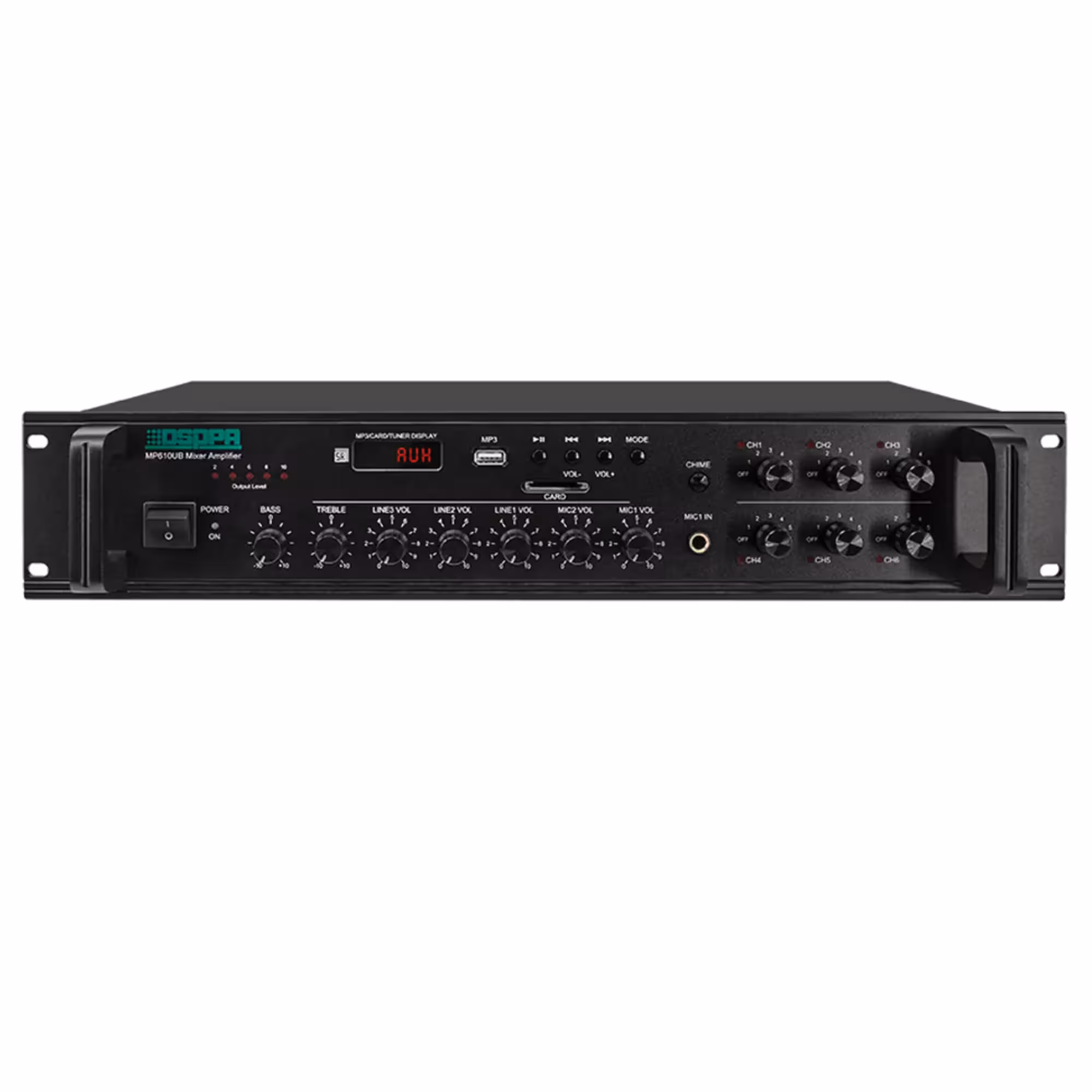 Микшер-усилитель DSPPA MP610U (1 / 2)