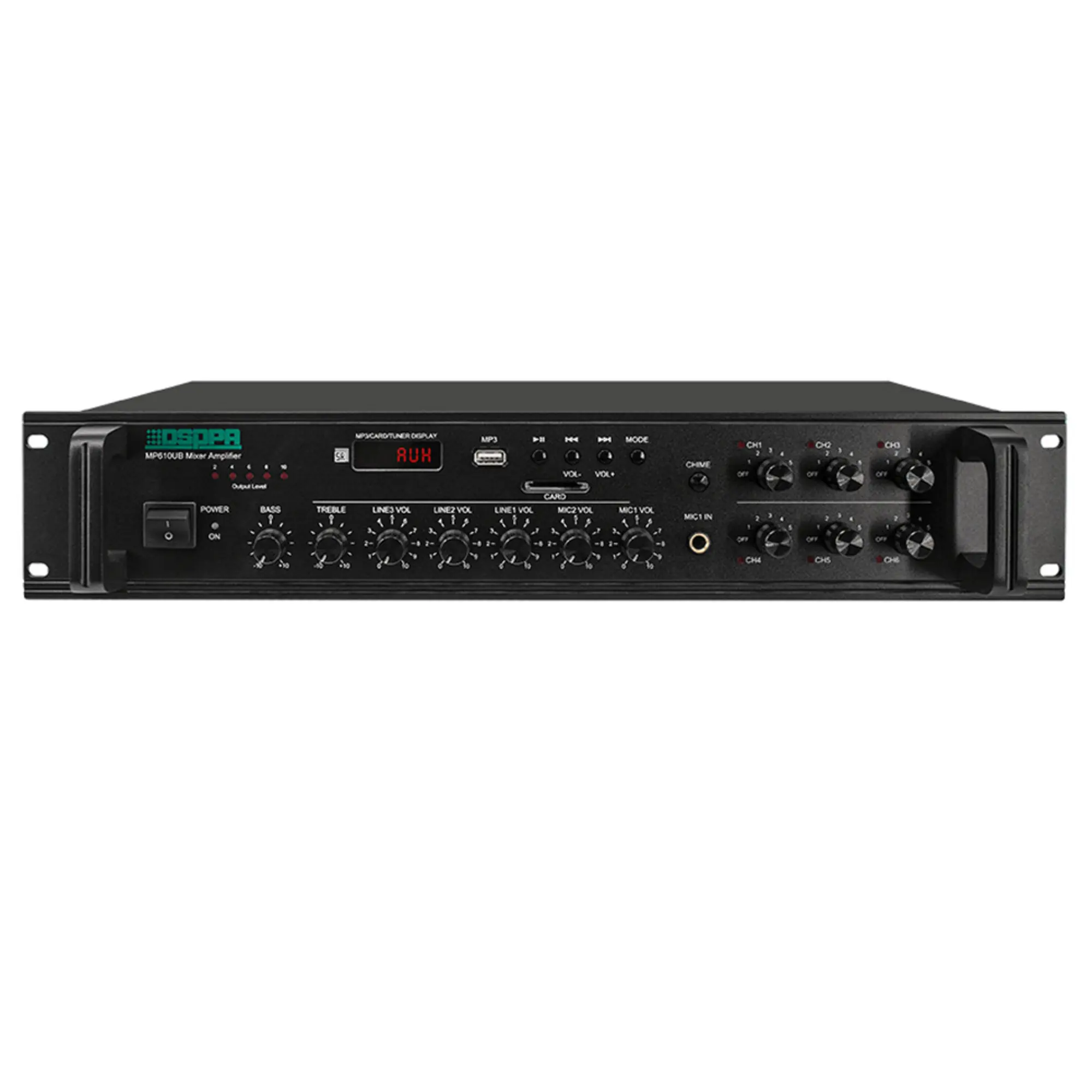 Микшер-усилитель DSPPA MP610U (1 / 2)