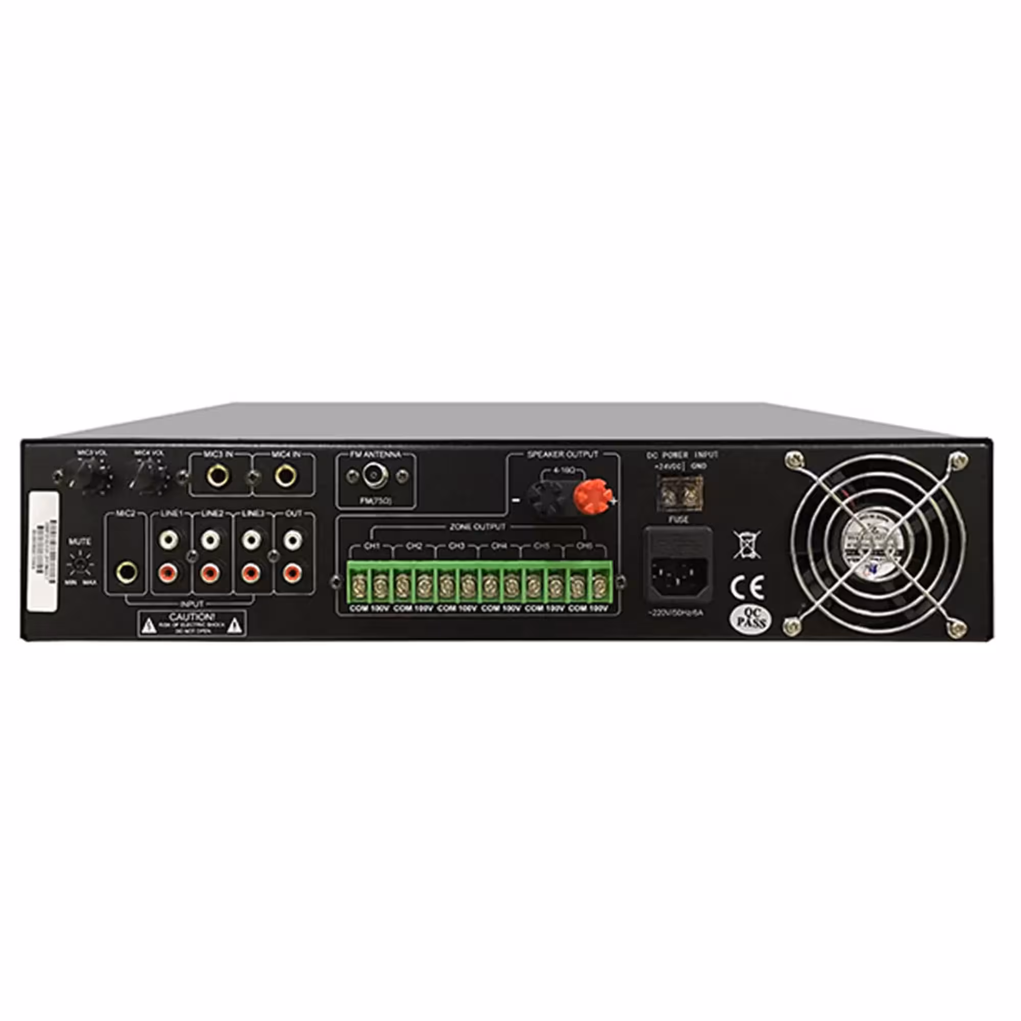 Микшер-усилитель DSPPA MP610U (2 / 2)