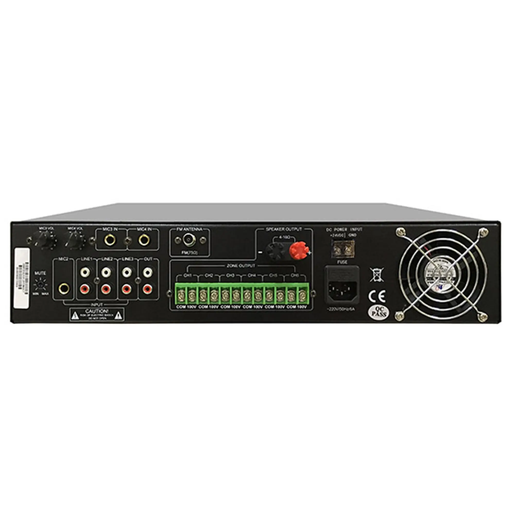 Микшер-усилитель DSPPA MP610U (2 / 2)