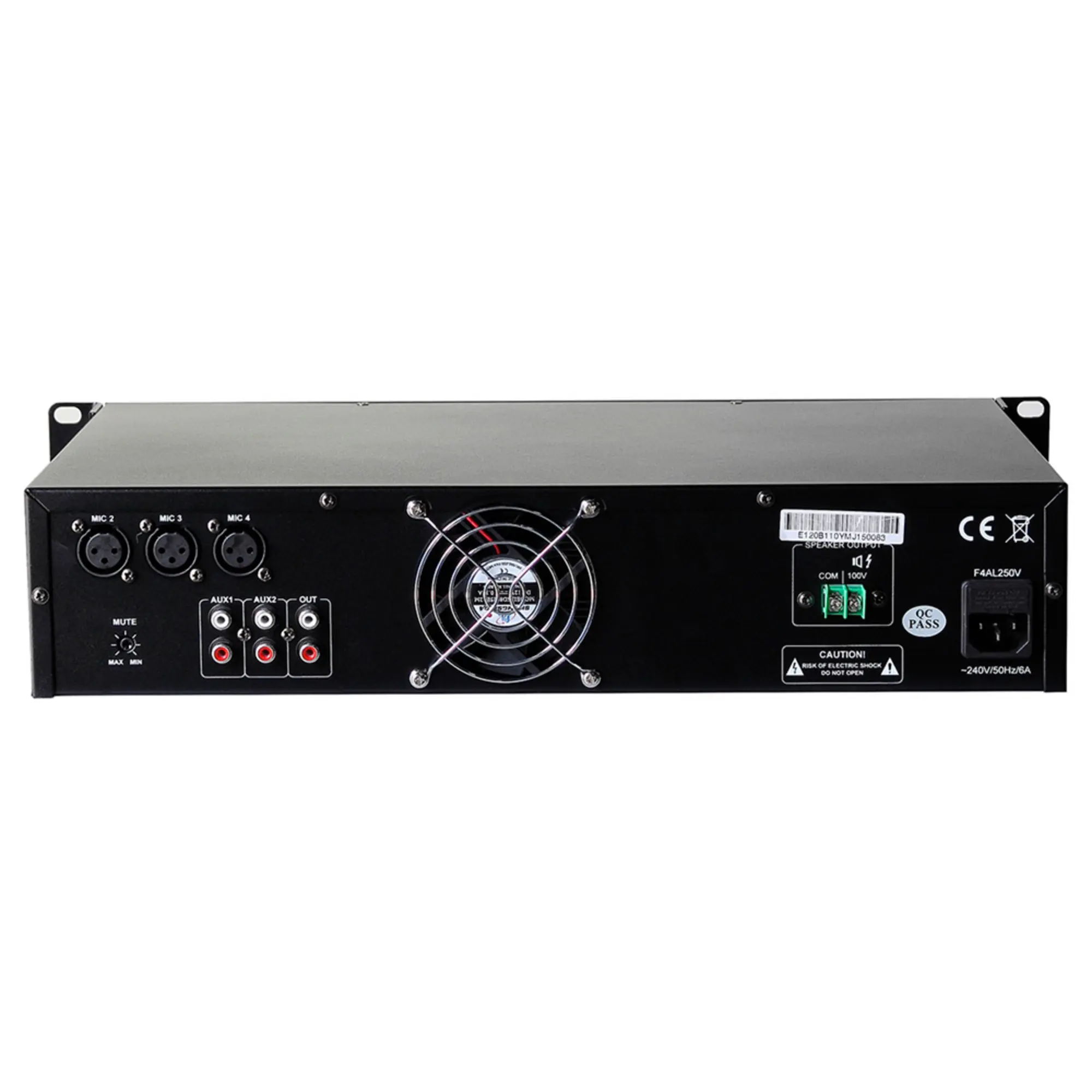 Микшер-усилитель с плеером DSPPA MP120B (2 / 4)