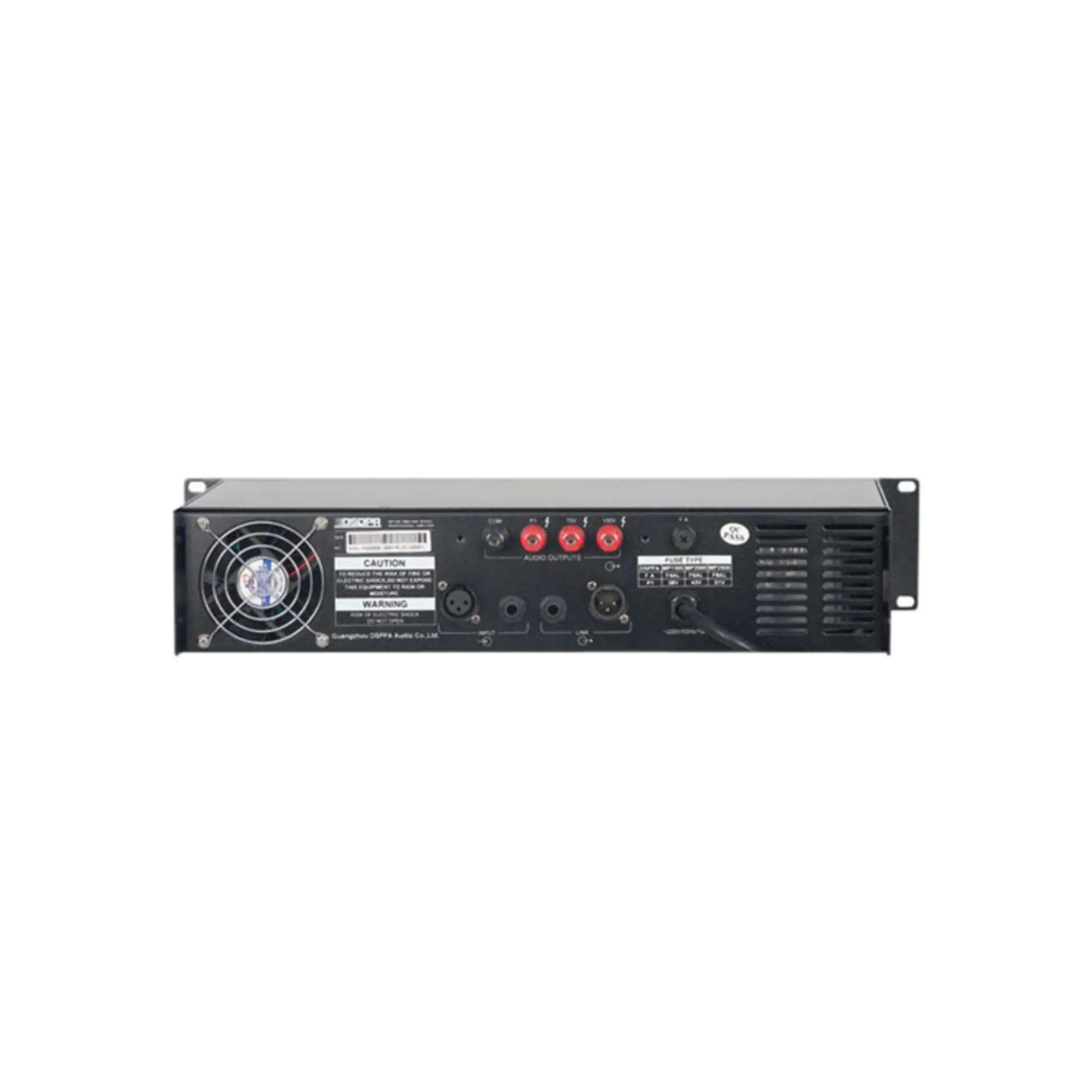 Усилитель мощности DSPPA MP2500 (2 / 2)
