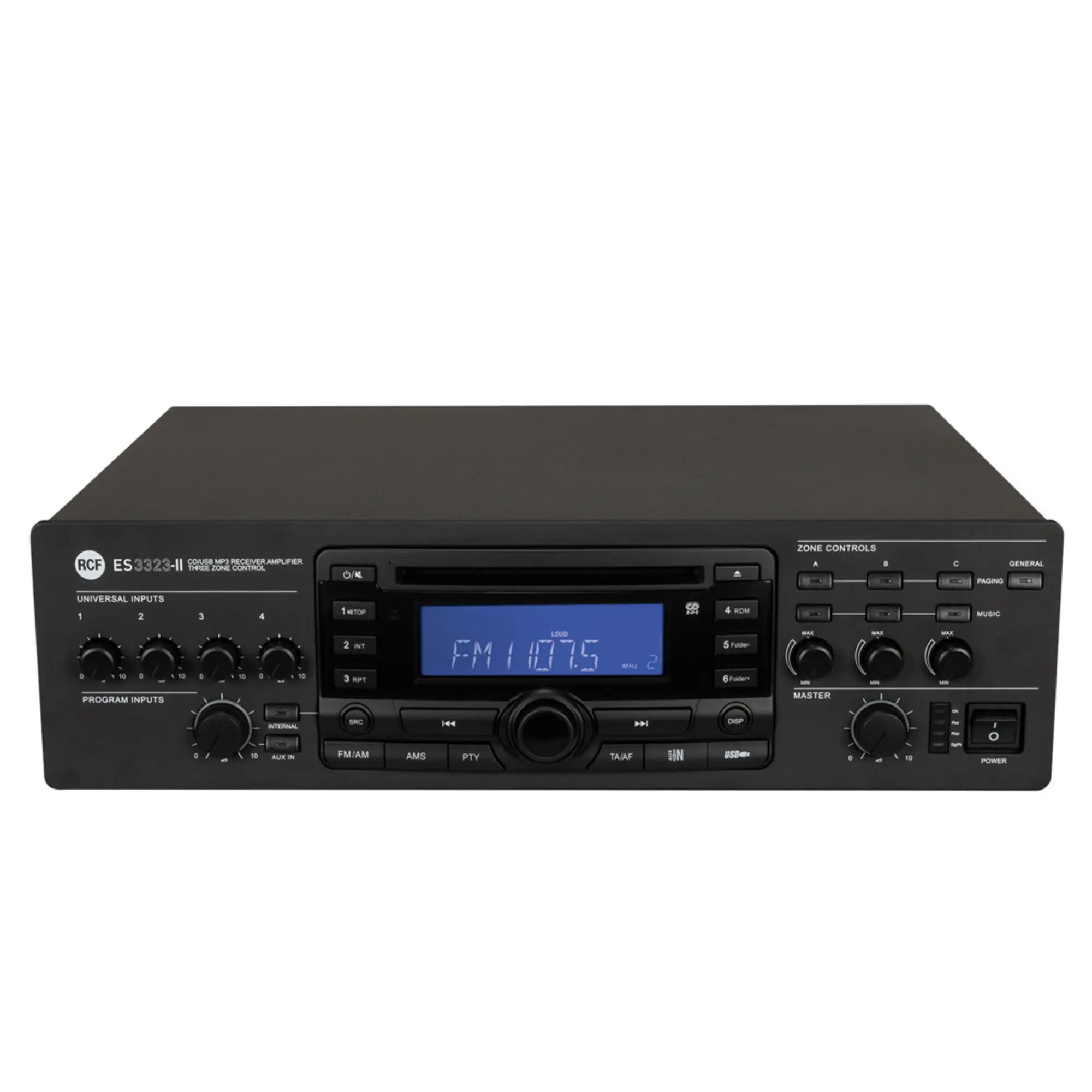 Микширующий усилитель с плеером RCF ES 3323-MKII (2 / 5)