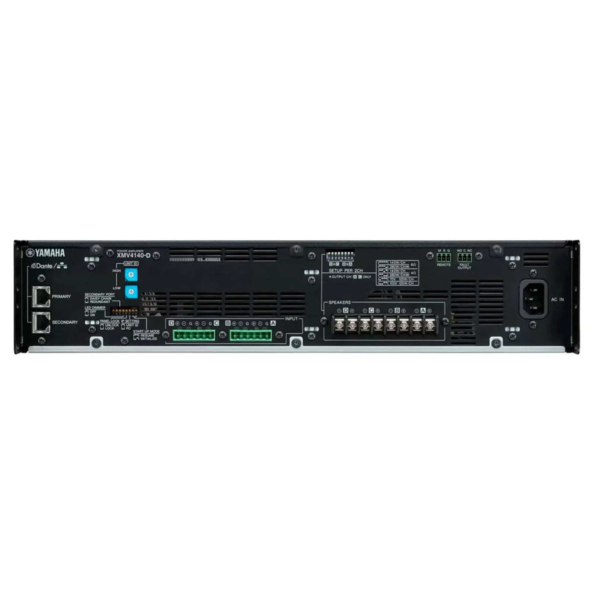 Усилитель мощности Yamaha XMV4140-D (2 / 2)