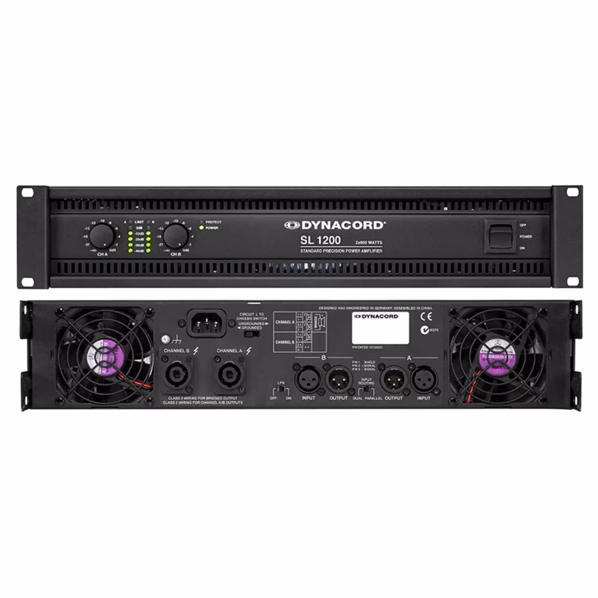 Усилитель мощности Dynacord SL1200 (3 / 3)