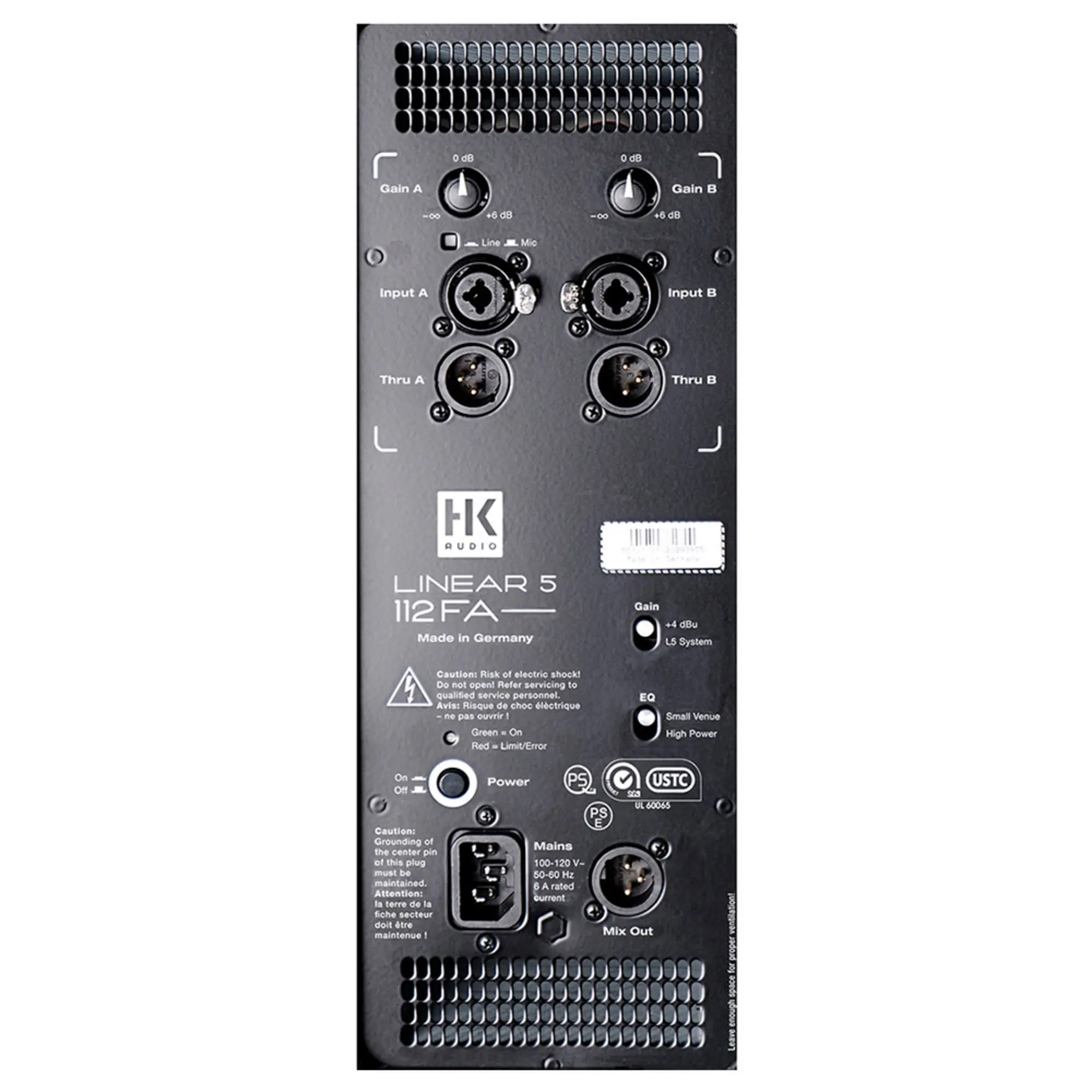 Активная акустическая система HK AUDIO L5 112 FA (4 / 4)