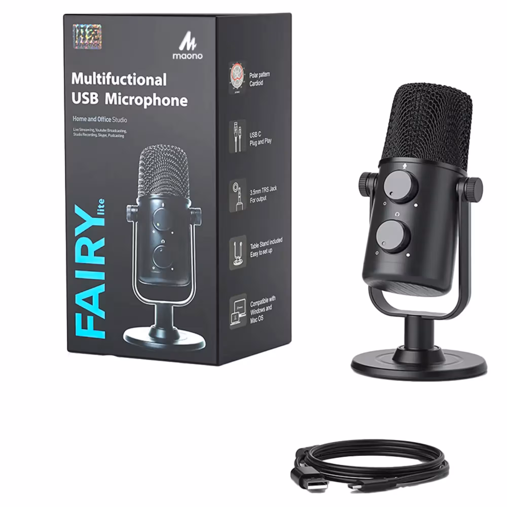 USB микрофон Maono AU-902 (2 / 4)